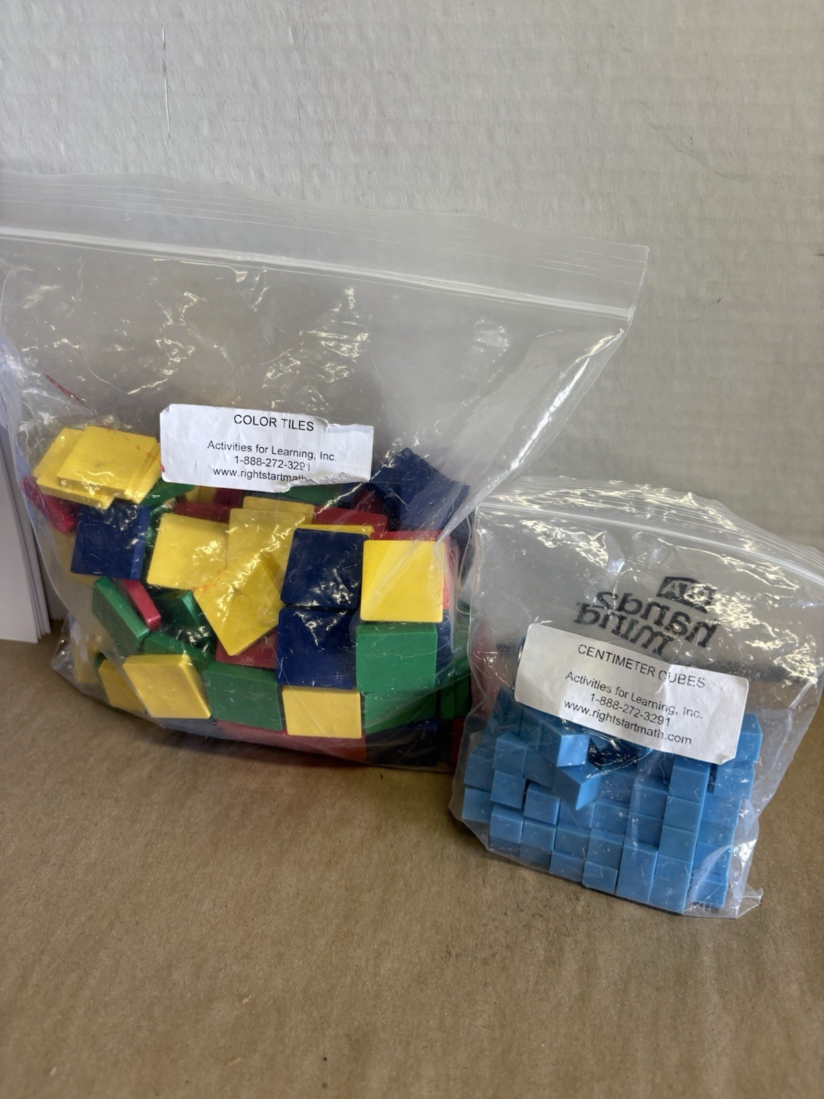 Right Start Mathematics Manipulative Lot, Unused Condition HOMESCHOOL STEM