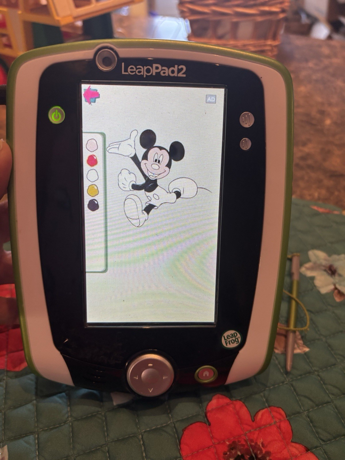 LeapFrog LeapPad 2 Explorer Learning System: Green and White Edition Tested