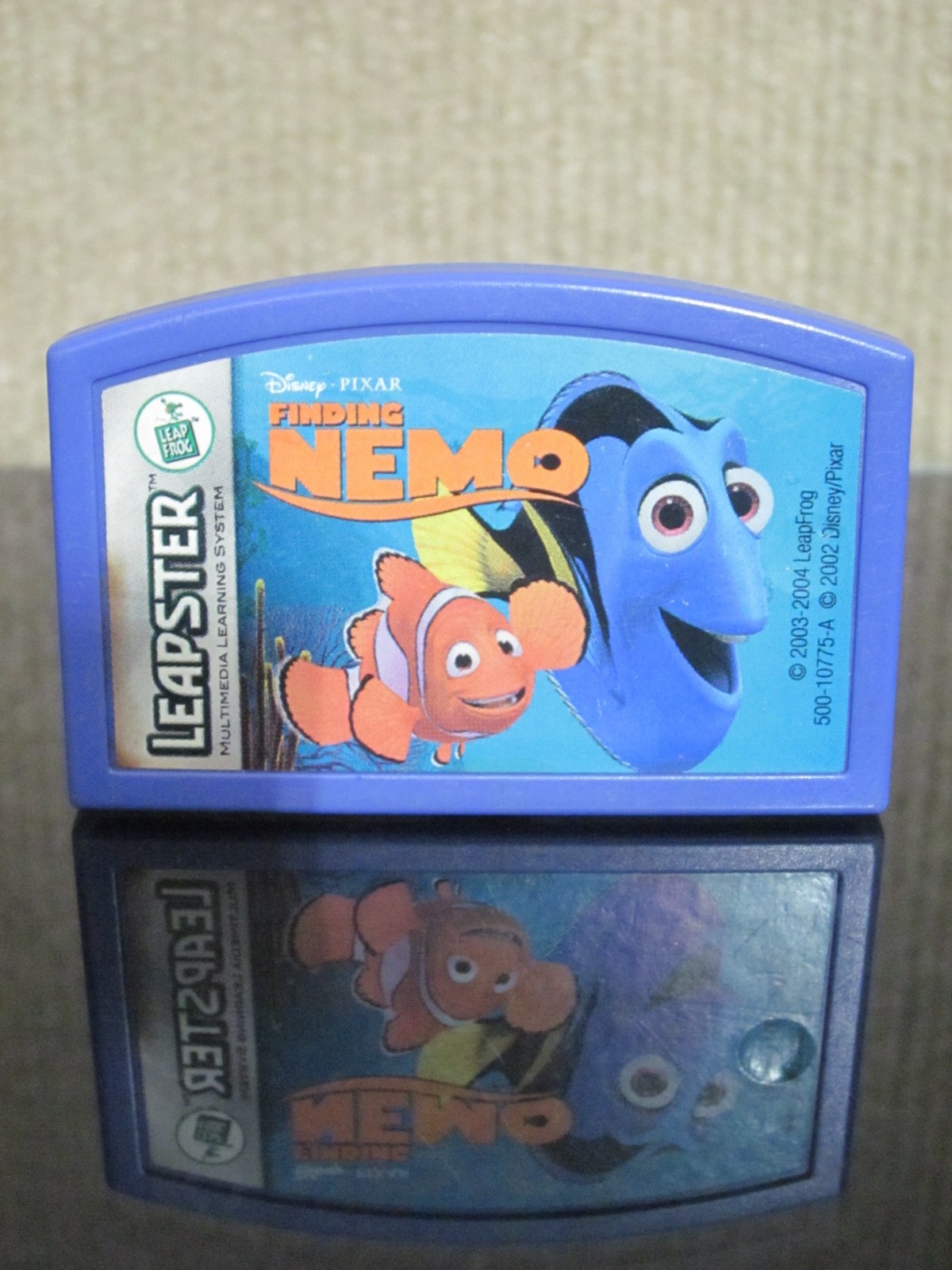 Leapster LeapFrog Finding Nemo Disney Pixar Learning Game Cartridge