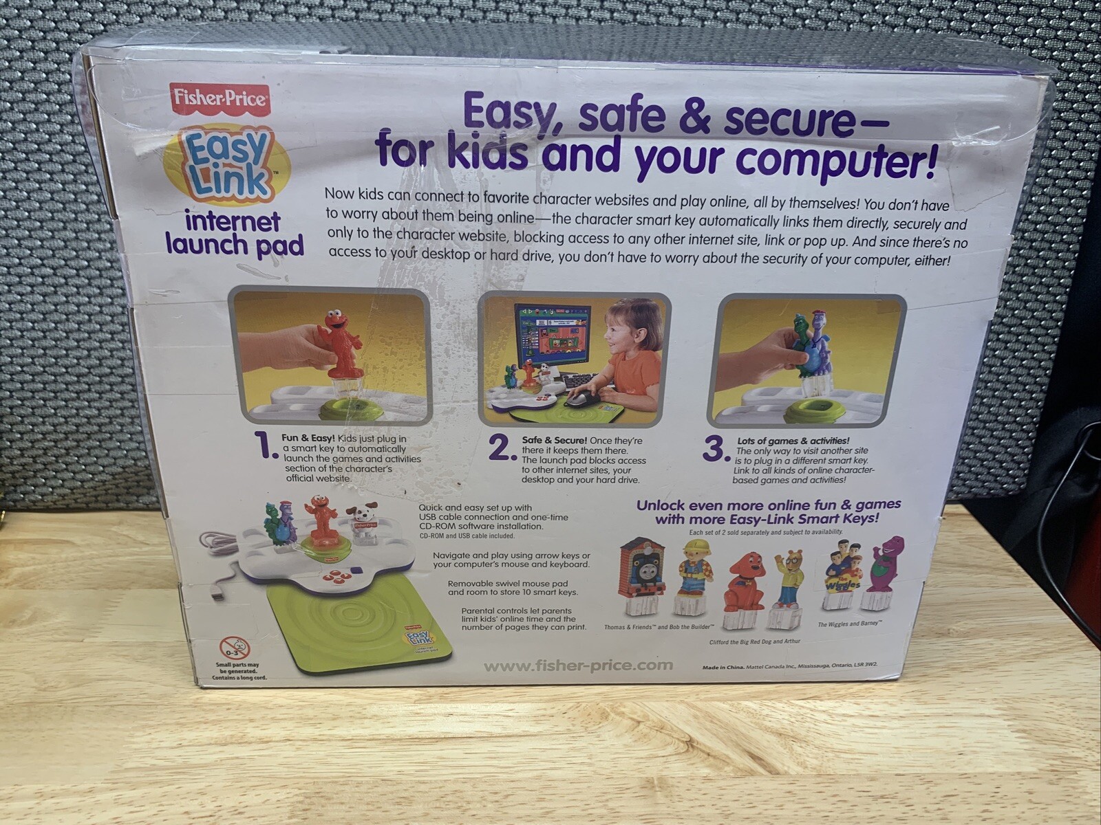 FISHER PRICE EASY LINK INTERNET LAUNCH PAD – VINTAGE FROM 2007 – NEW