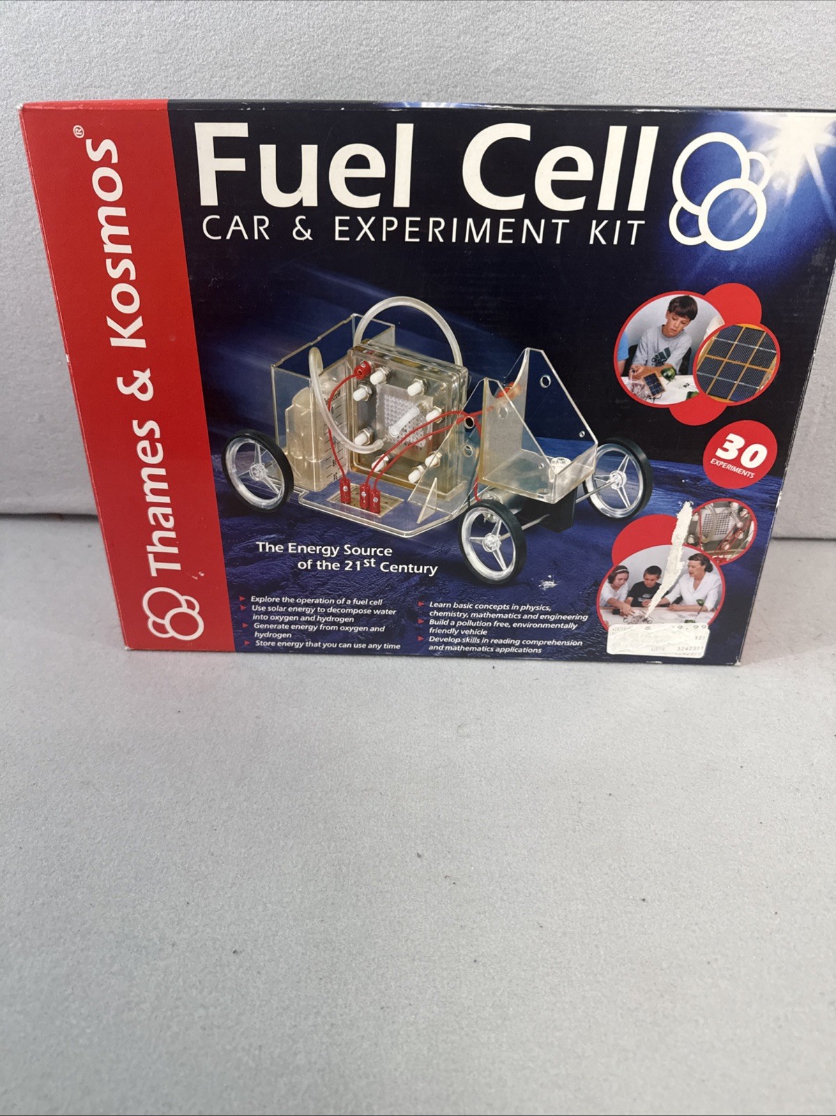 Thames and Kosmos Fuel Cell Car Experiment Science Kit Homeschool Unassembled