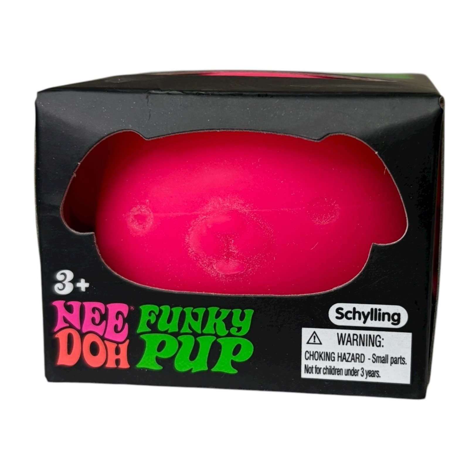 NeeDoh Funky Pup Pink Schylling New in Box