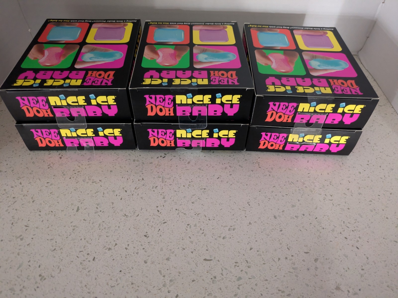 Lot of 6 – BRAND NEW ~ SEALED Needoh Nice Ice Baby Bundles (Mini Nice Cubes)