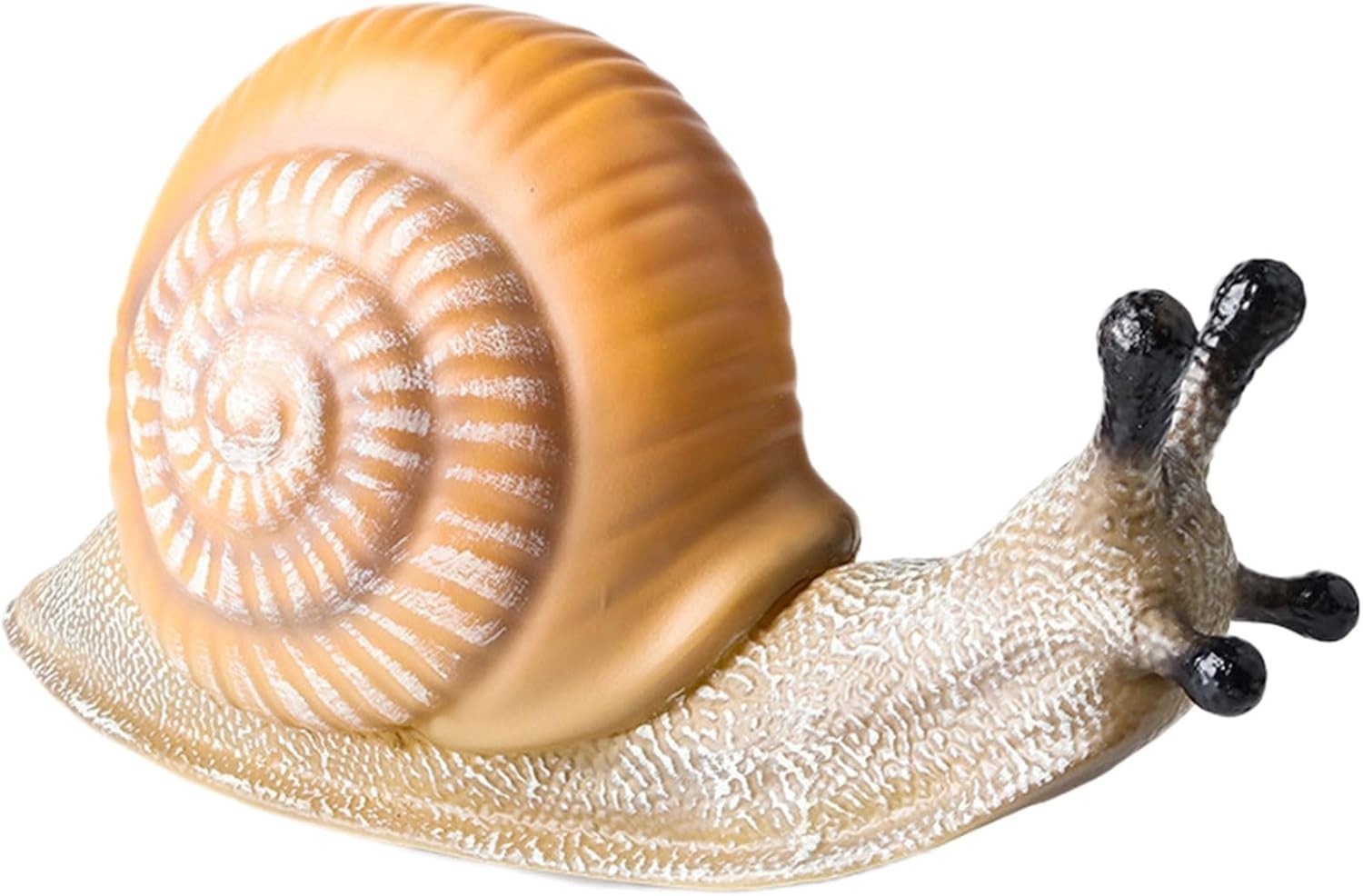 Soft Rubber Snail Figurine Toy Large Reptile Model Snail Stuffed Animal Figures