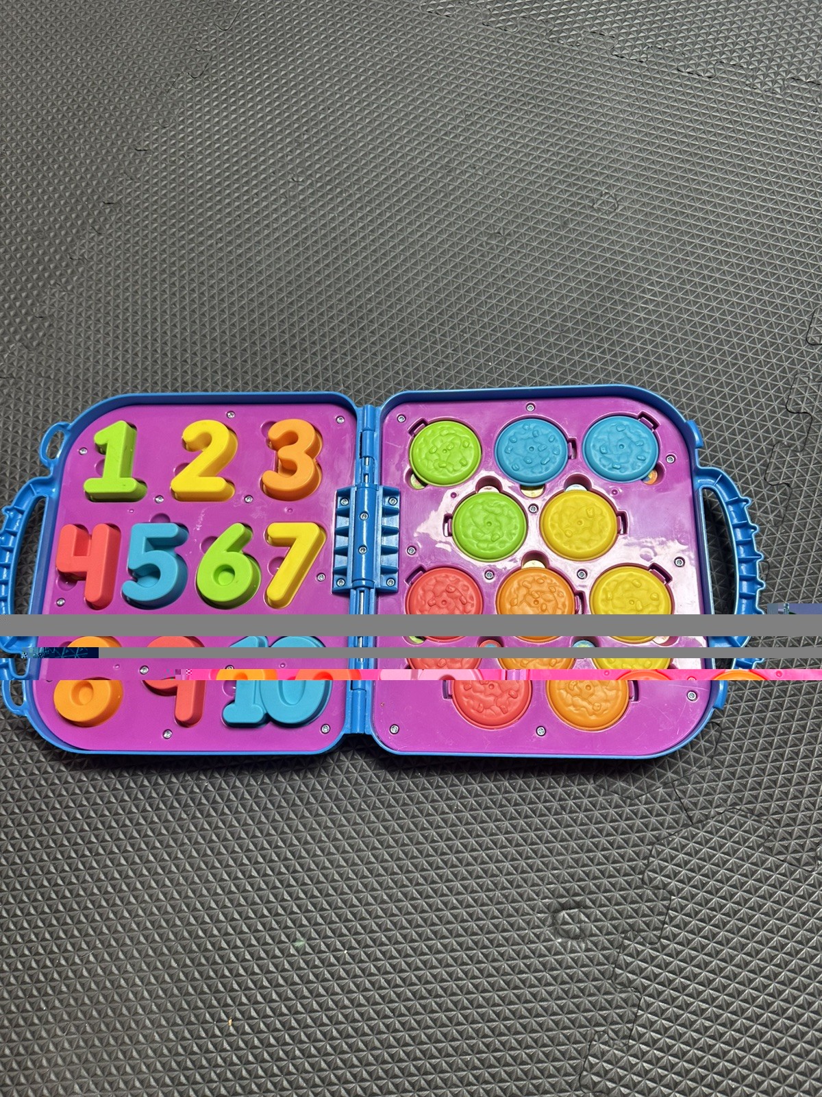 COMPLETE Sesame Street On The Go COOKIE MONSTER Numbers ELMO Letters Case Lot