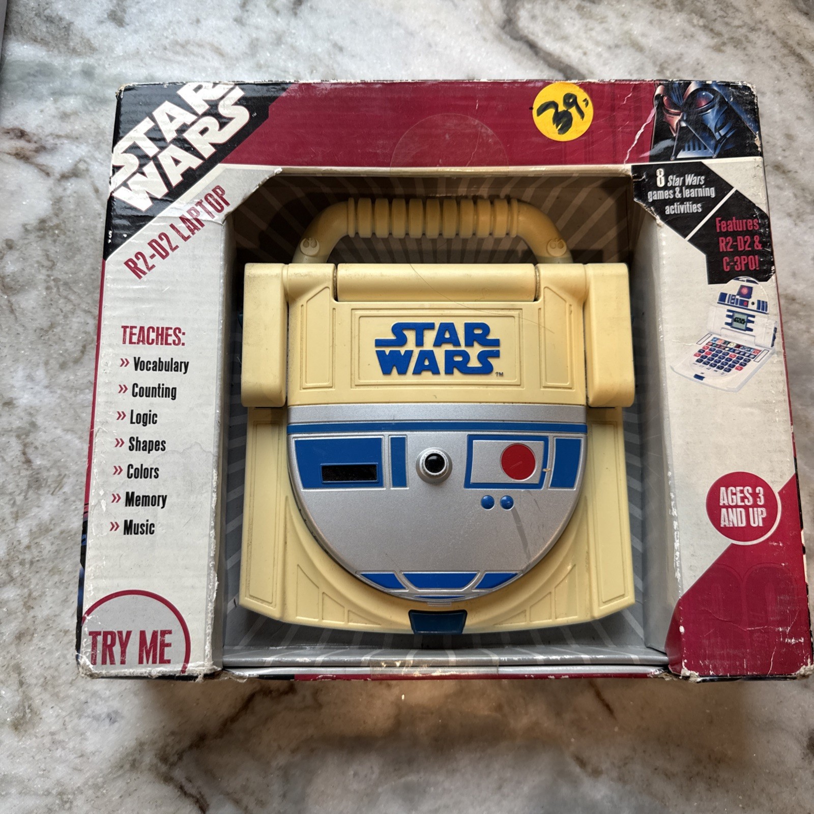 Oregon Scientific Star Wars R2-D2 Laptop NEW READ