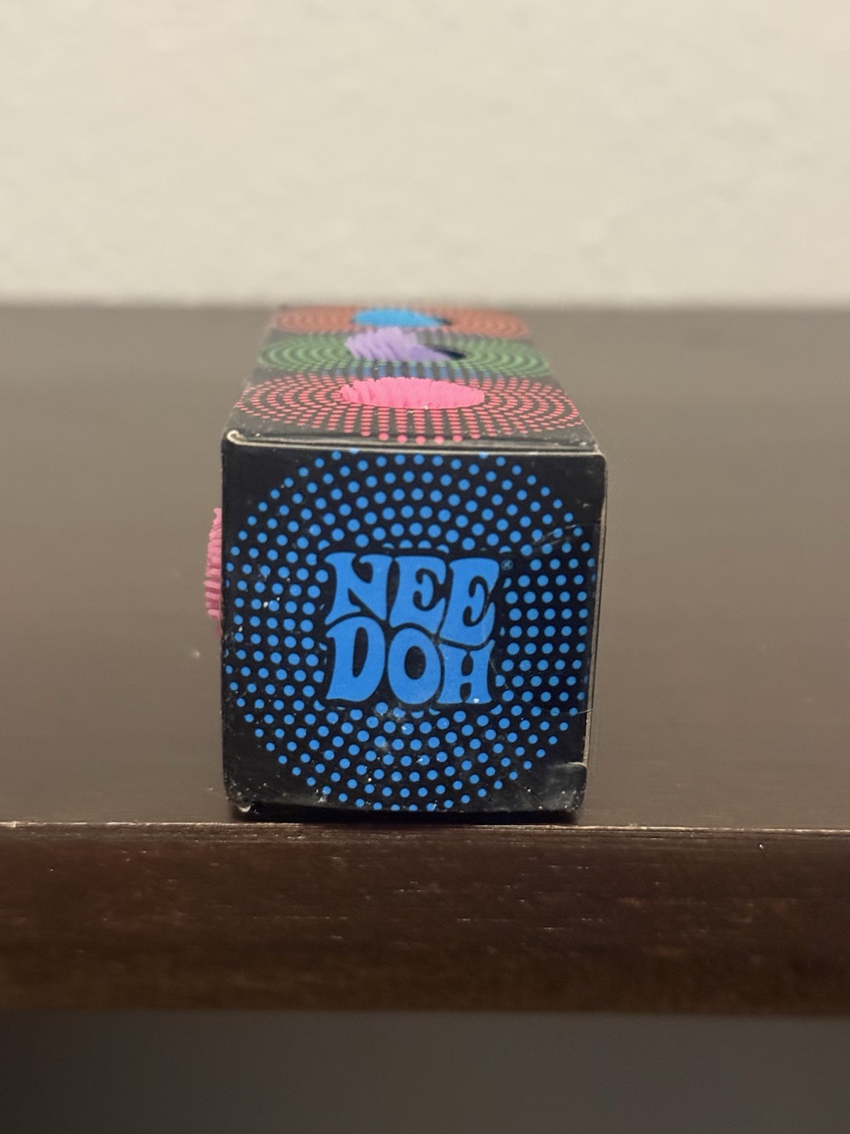 NeeDoh Teenie Fuzz Ball 3 Pack Mini Nee Doh Fuzzball AUTHENTIC Pink Blue Purple