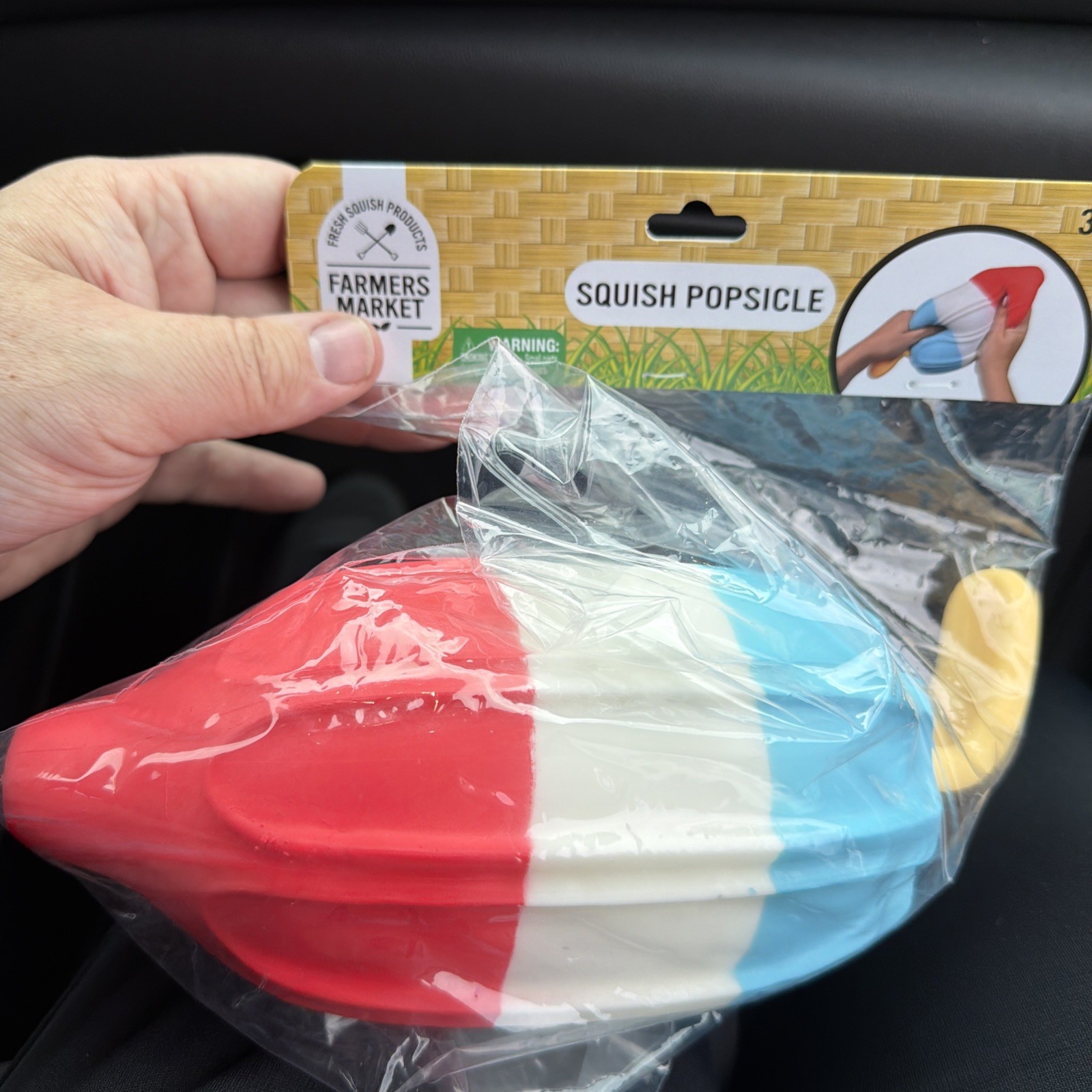 Sunny Days Squish Popsicle Rocket Bomb Pop Sensory Fidget Squishy NEW Squishy