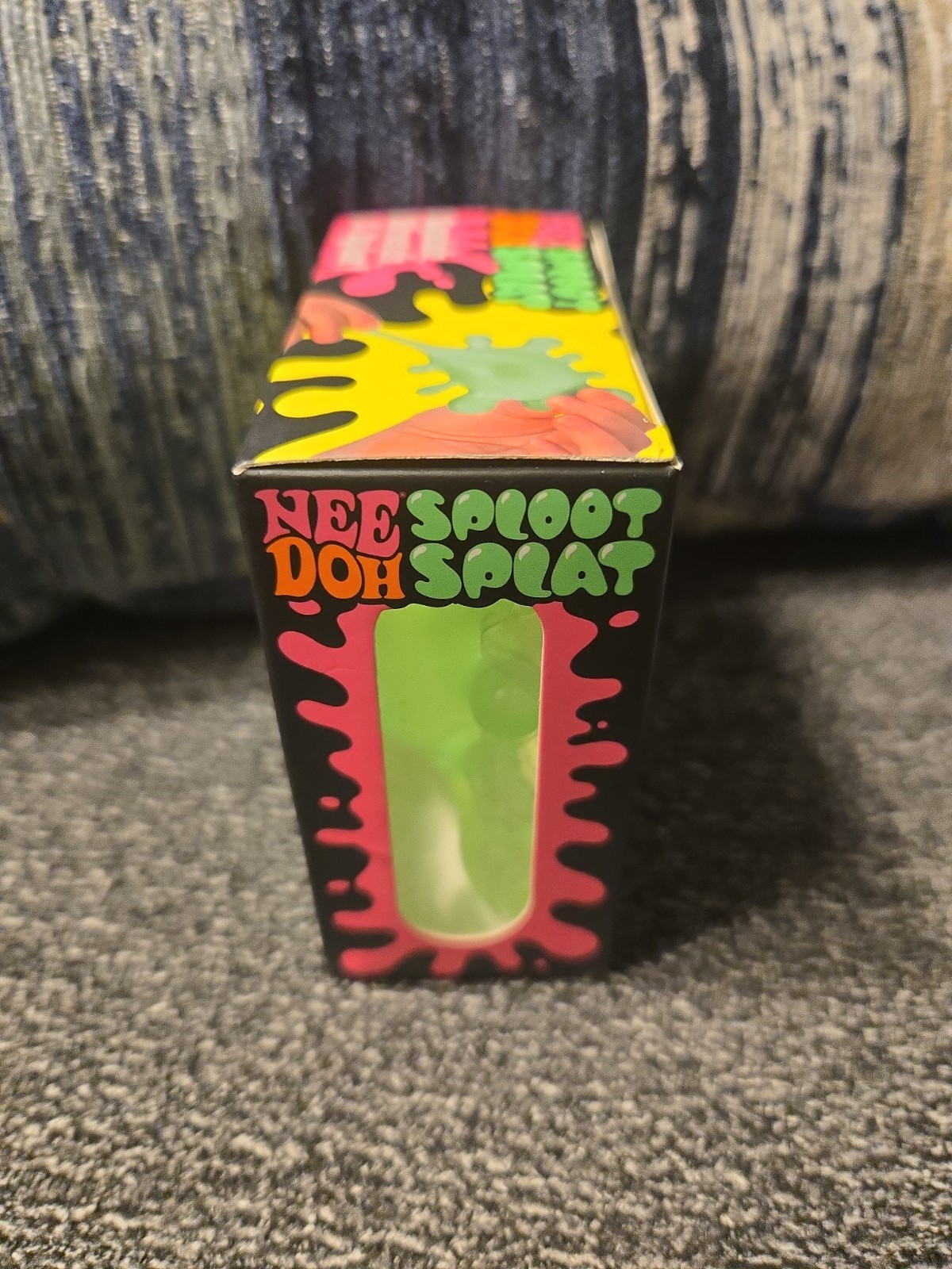 Schylling NeeDoh SPLOOT SPLAT Nee Doh SplootSplat Squishy Green Factory Sealed