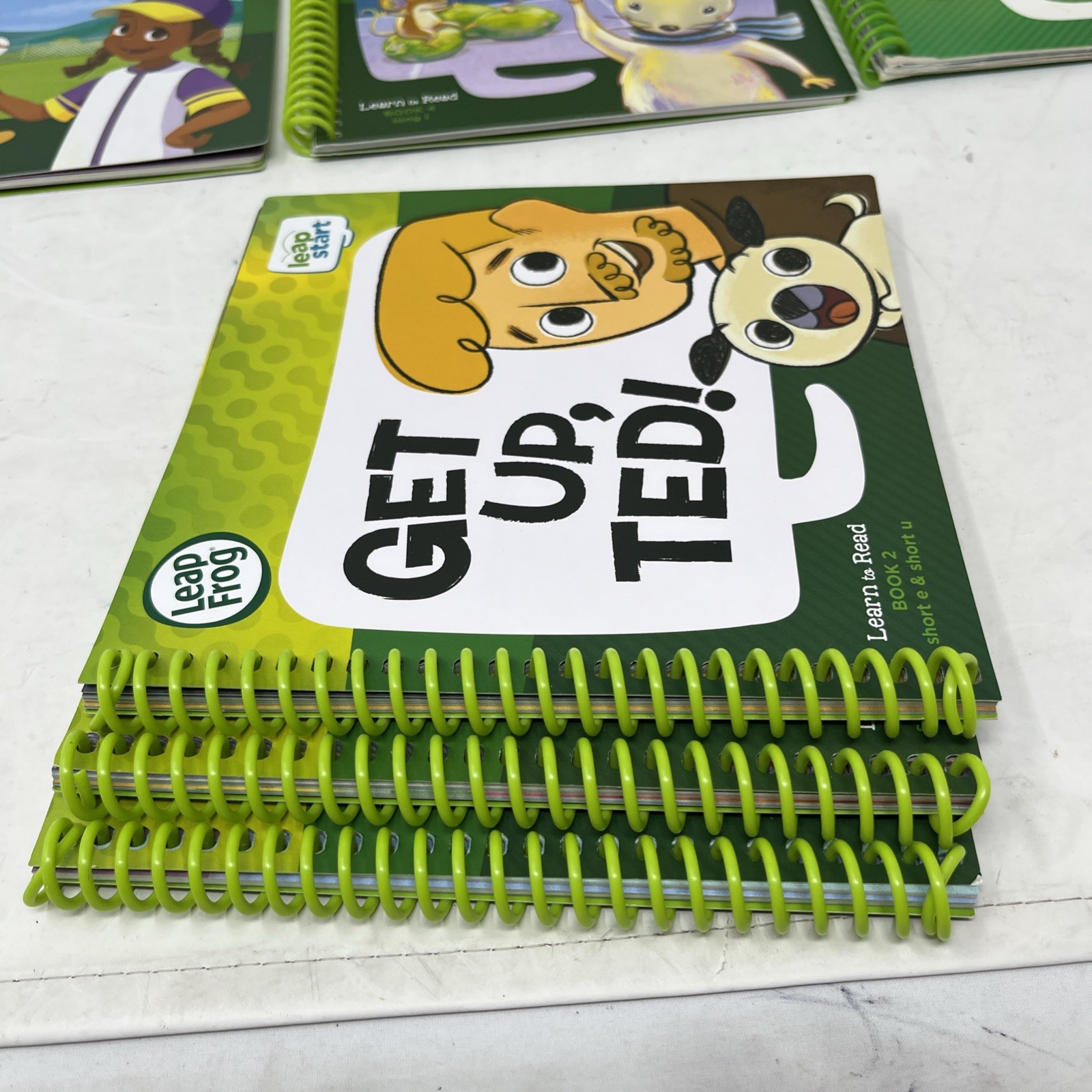 Leap Frog LEARN TO READ Volume 1 6 Books for Ages 4-7 Leap Start 3D