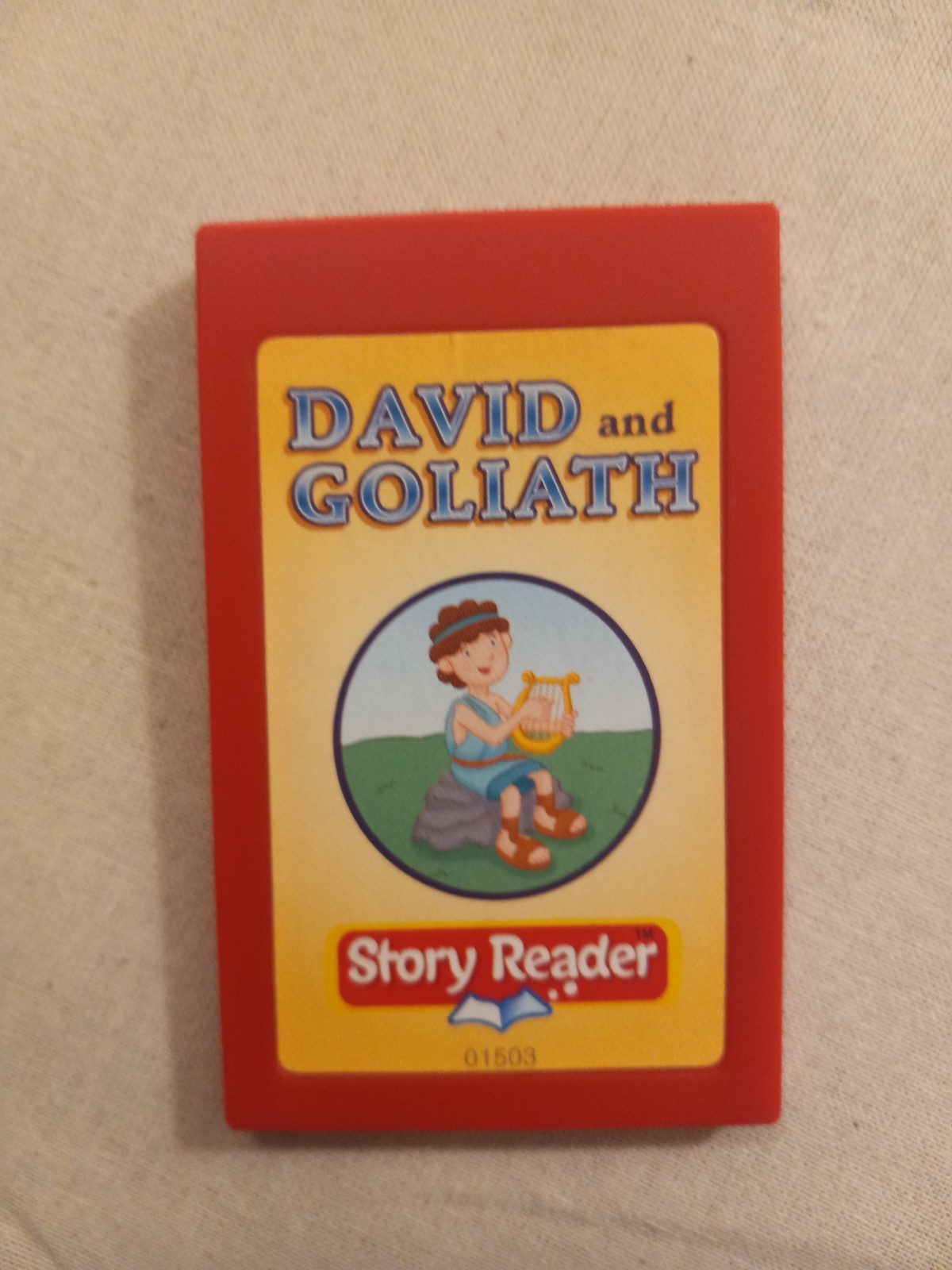 6 Story Reader Cartridges -Church – Joseph, Noah, Jonah, Moses, David, Christmas
