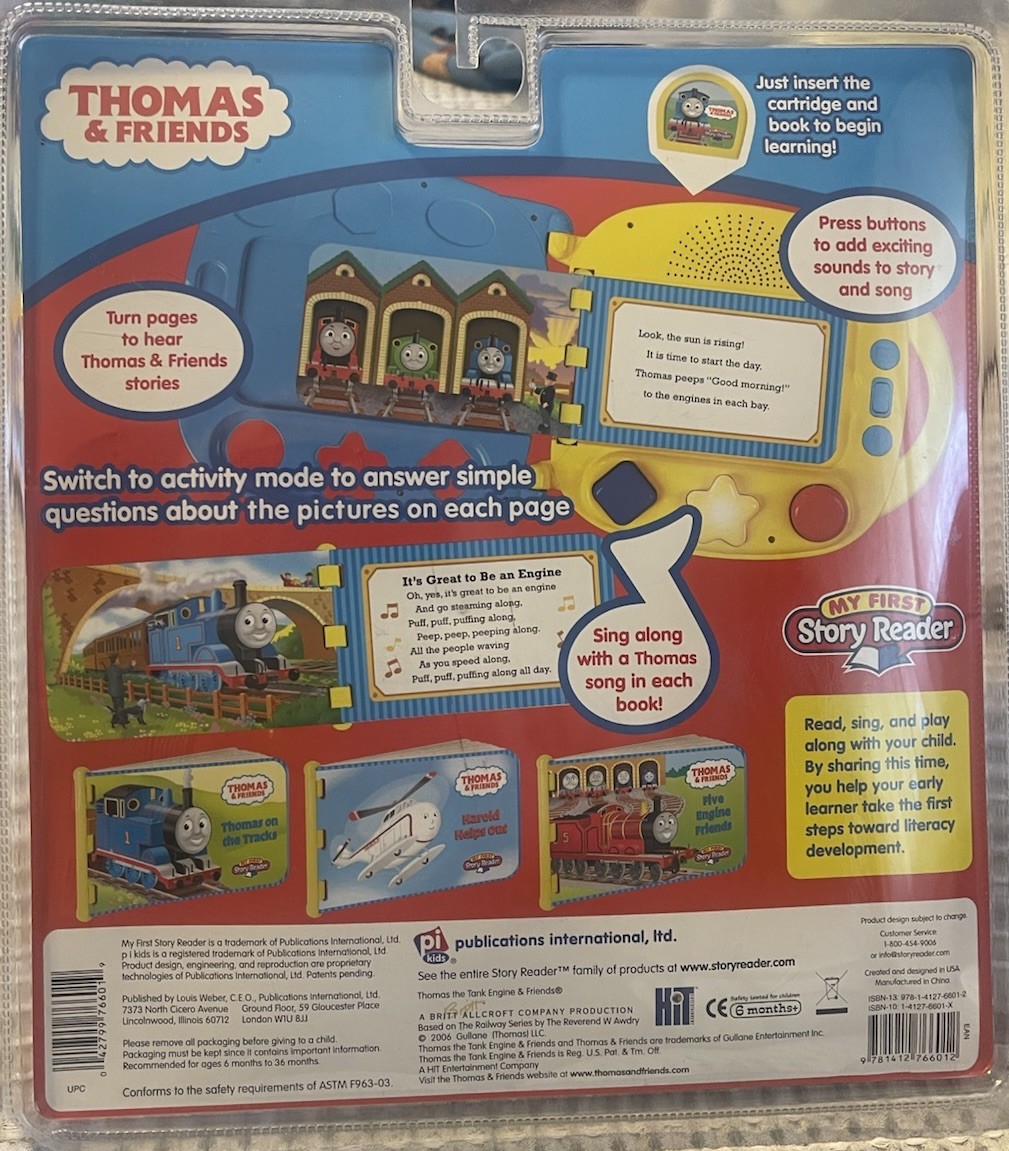 Thomas & Friends My First Story Reader 3 Storybook Library Brand New Sealed