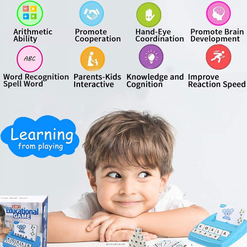 New 2 in 1 Educational Game Ages 3 And Up For Boys & Girls Learning Skills