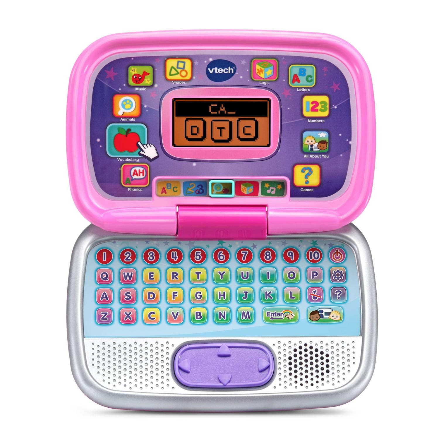 VTech Play Smart Preschool Laptop, Pink 9.3″ x 2.2″ x 6.2″,
