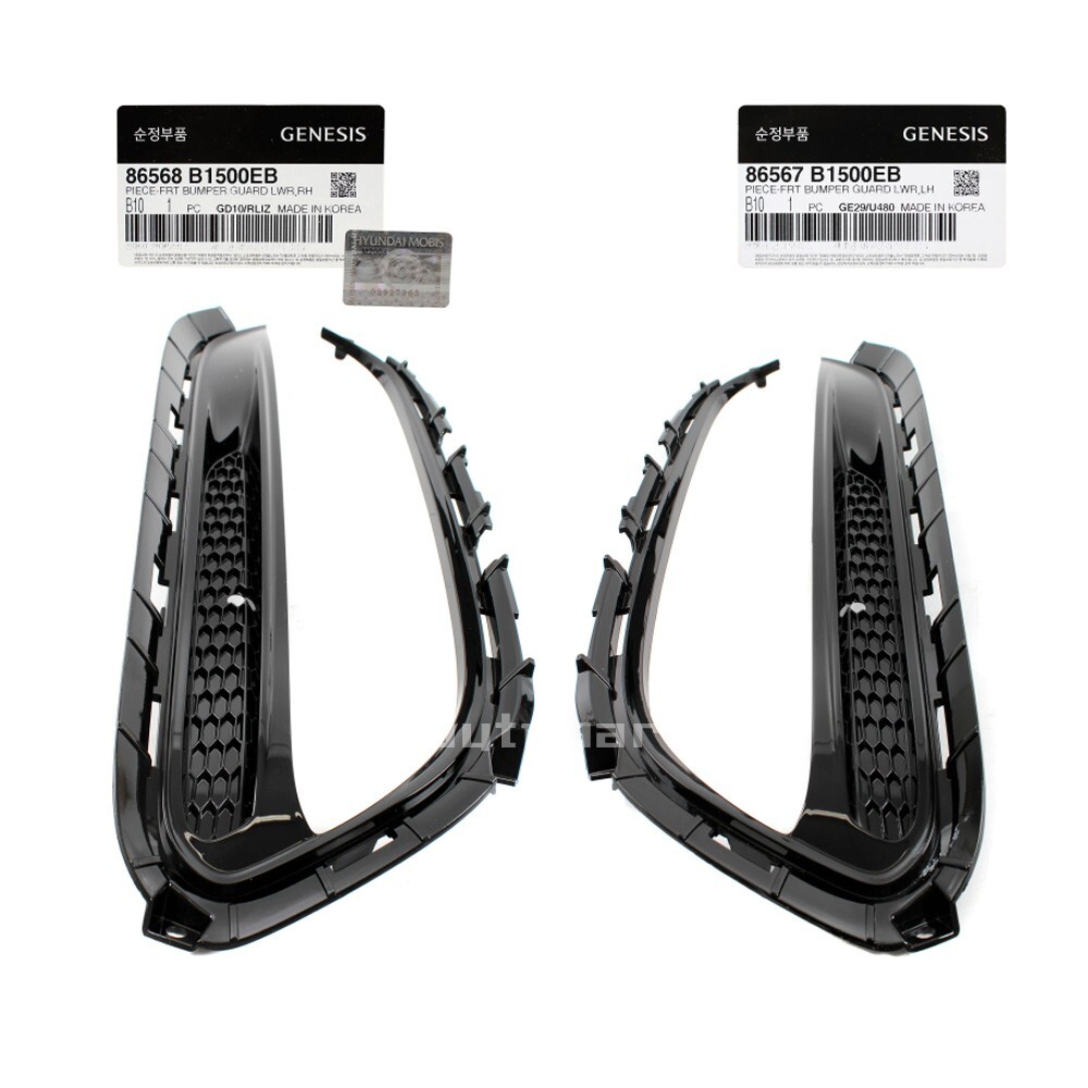 Genuine Fog Lamp Grille Cover Left Right 2EA – 1SET For GENESIS G80 2018-2020