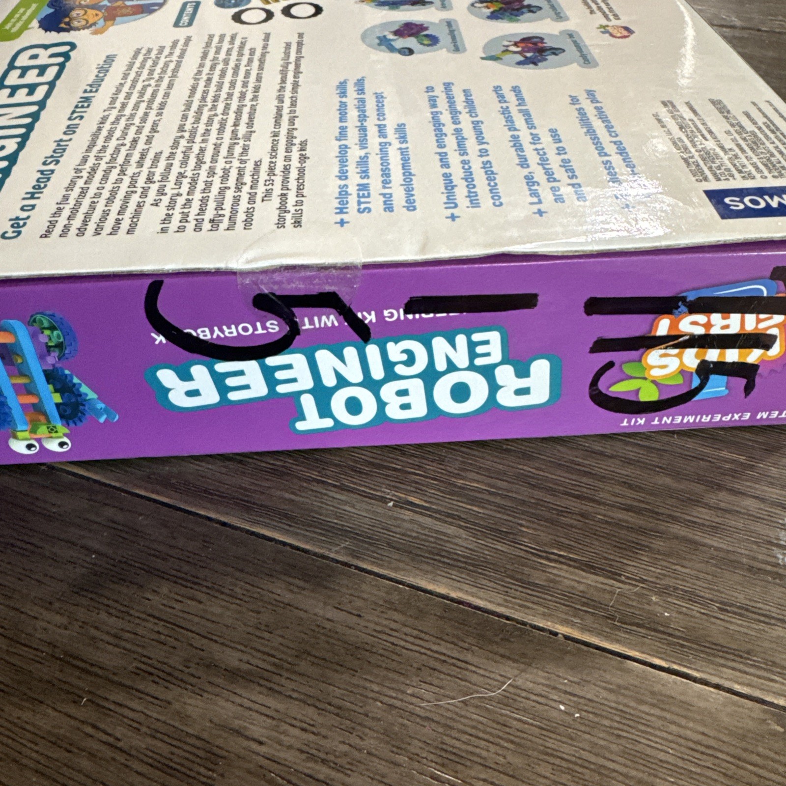 Thames & Kosmos Kids First Robot Engineer STEM Experiment Kit With Storybook NEW