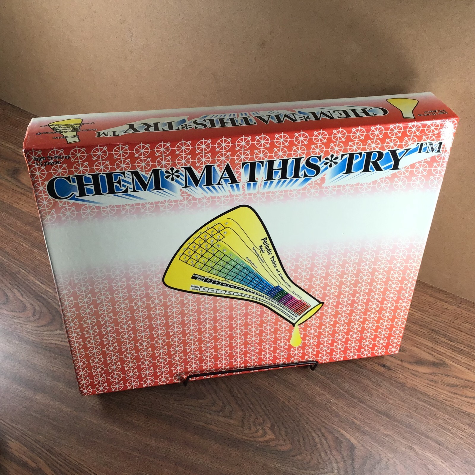 CHEM MATHIS TRY BOARD GAME Metals NonMetals 2-6 Player 10 & Up Science Education
