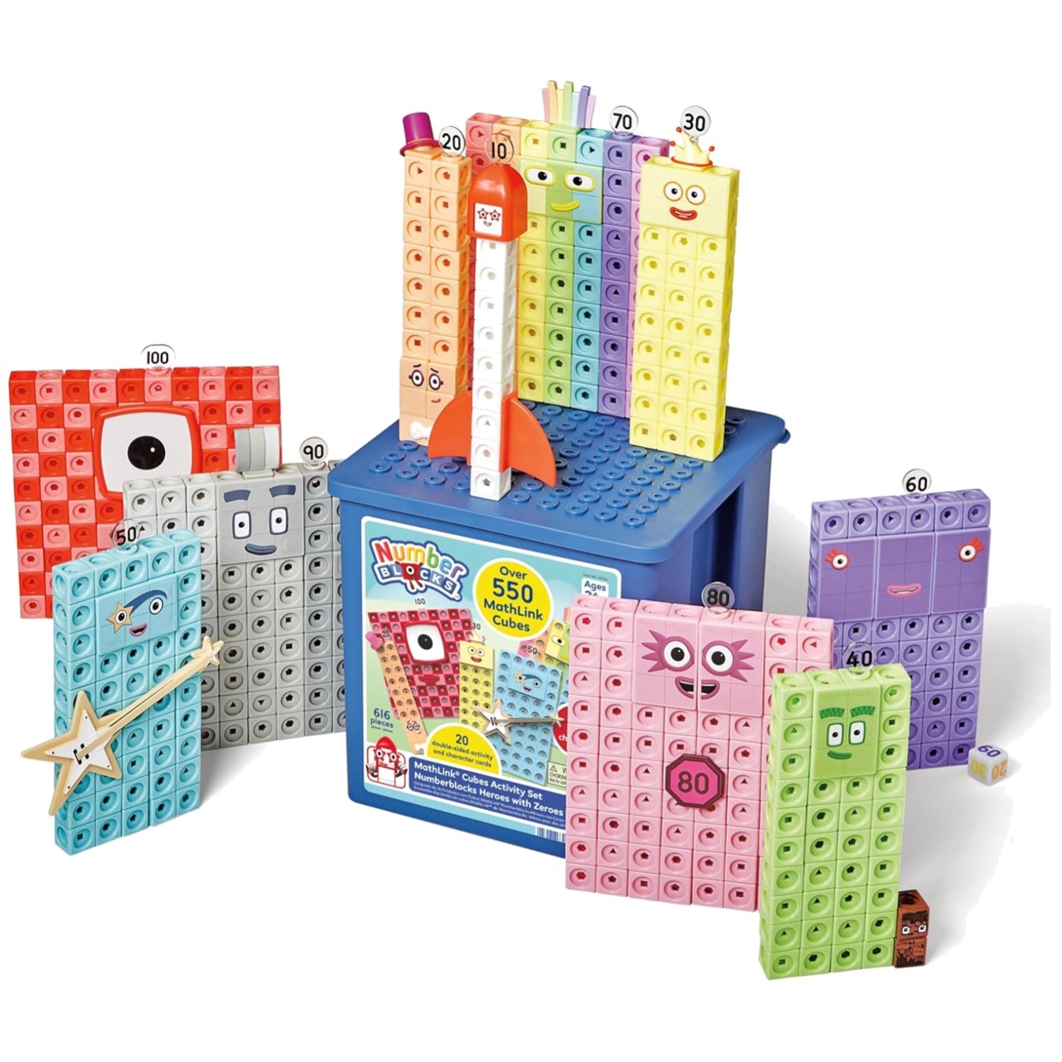 Numberblocks MathLink Cubes Activity Set