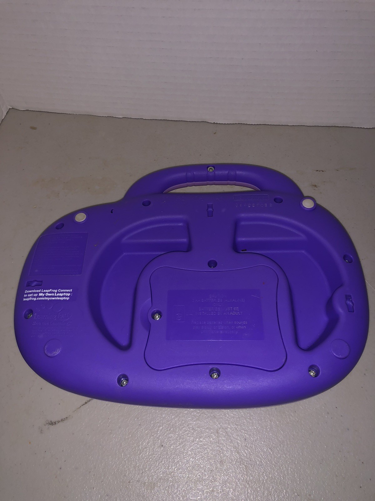 Gently Used Leap Frog My Own Leaptop Laptop Purple Pink Works Tested
