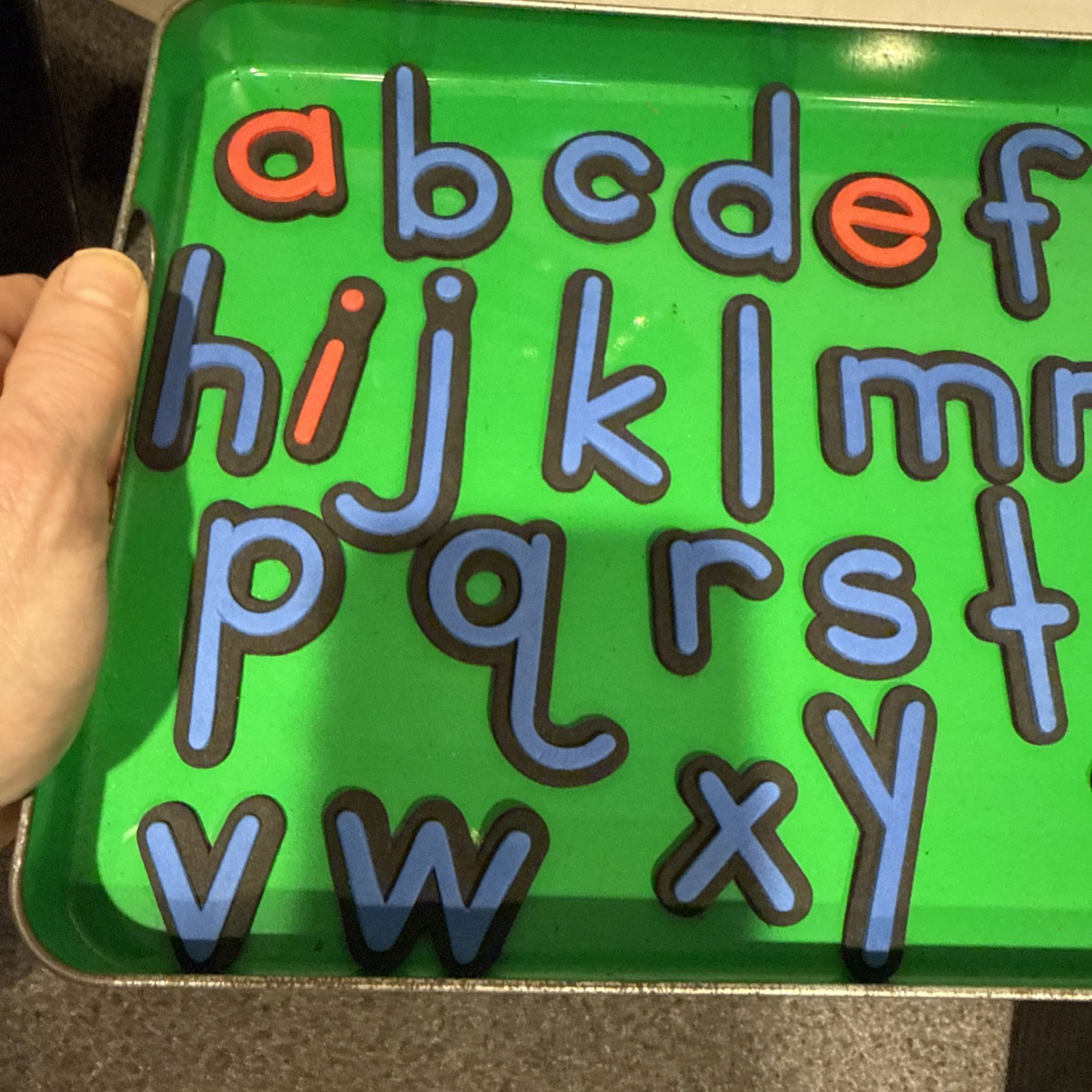 Really Good Stuff Magnetic Letters LOT 2 Complete A-Z Sets w/ 2 Trays