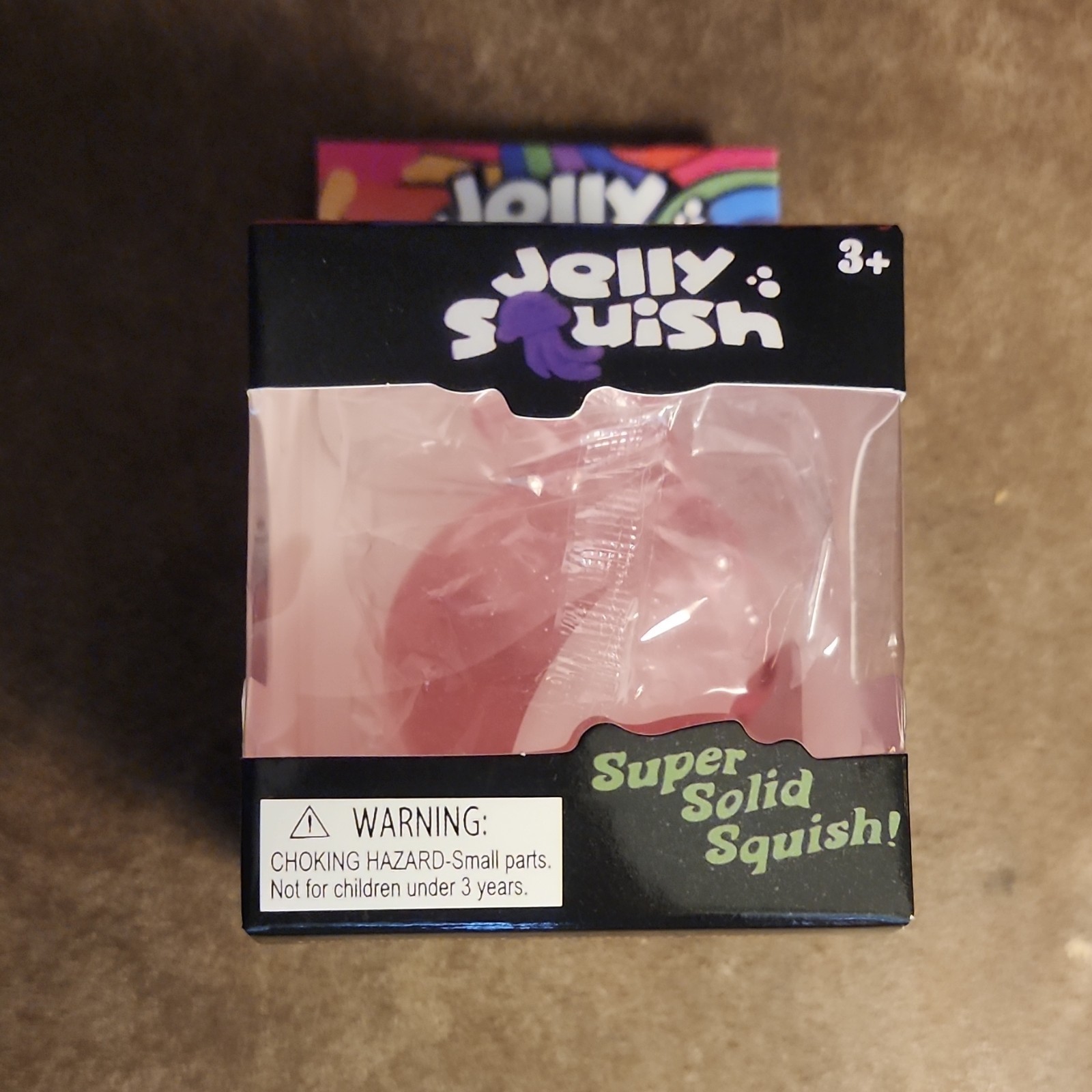 Jelly Squish Super Solid Squish Jellyfish Tactile Squeeze Toy, Pink 3+ 52600YP