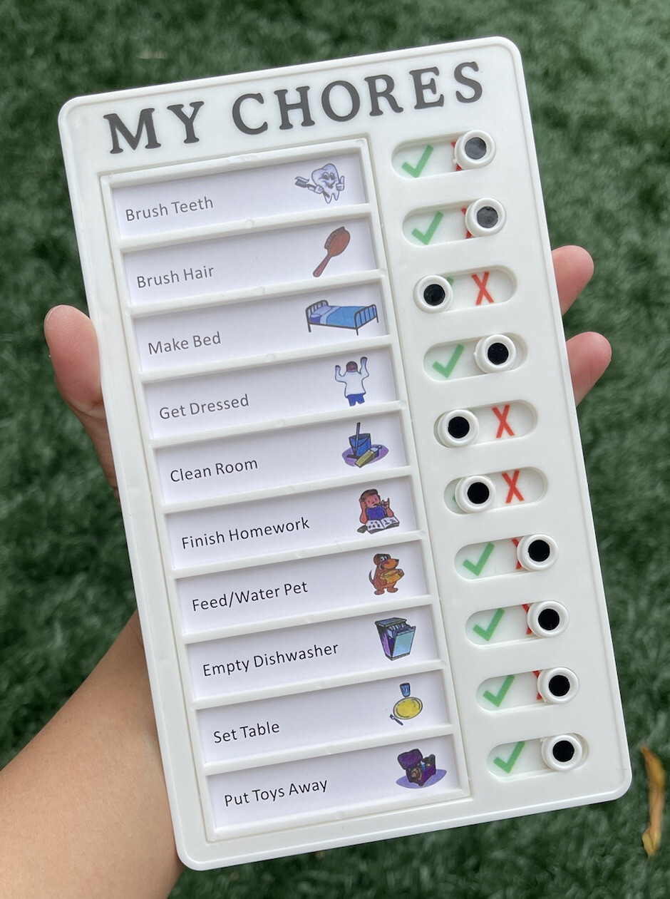 ❗️NEW-Kids Chore Chart | Check List | Planner | Easy and Fun to use