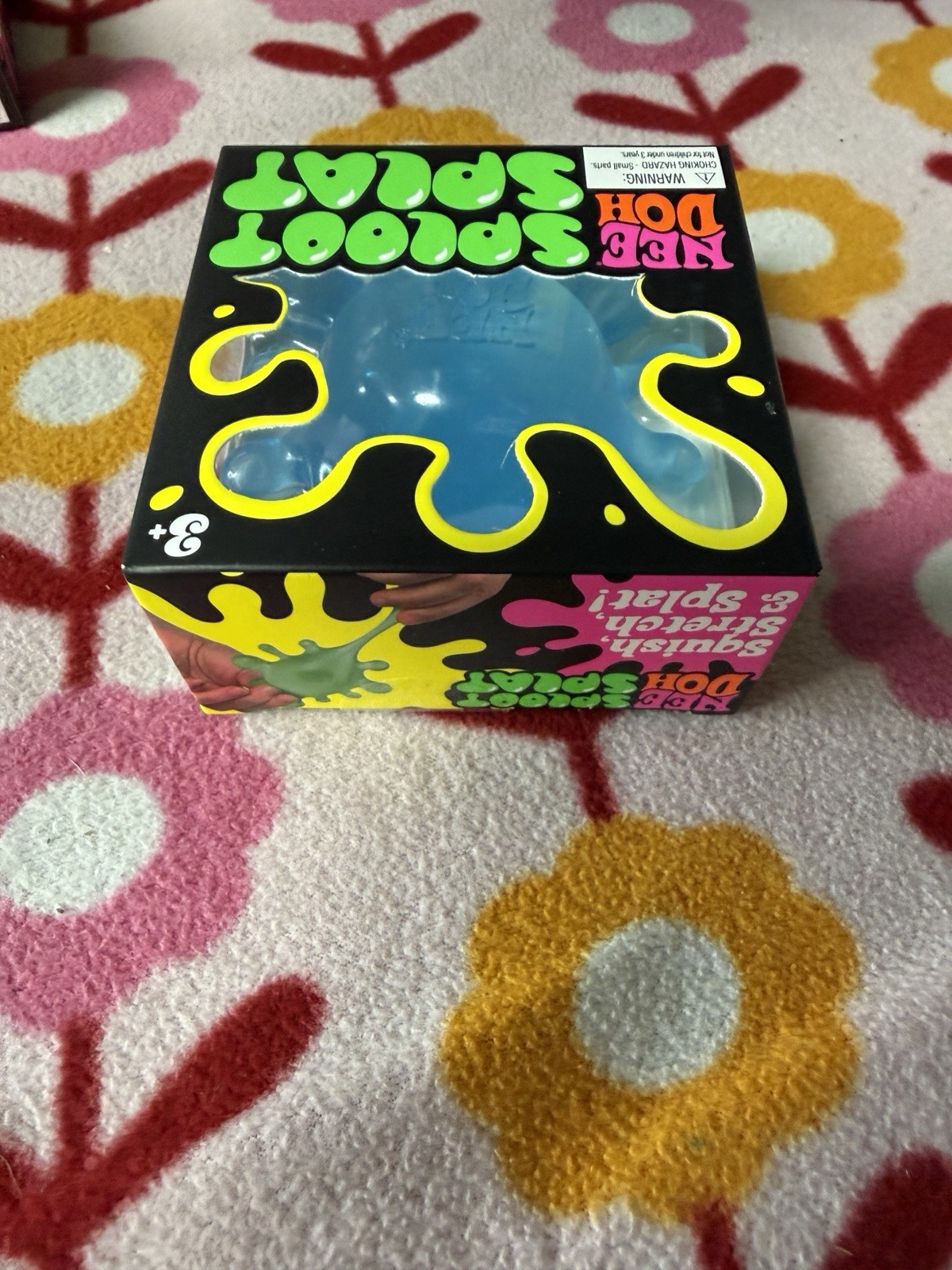 Blue NeeDoh 💙 SPLOOT SPLAT Nee Doh Splatter Fidget Squishy 🚚Free Delivery