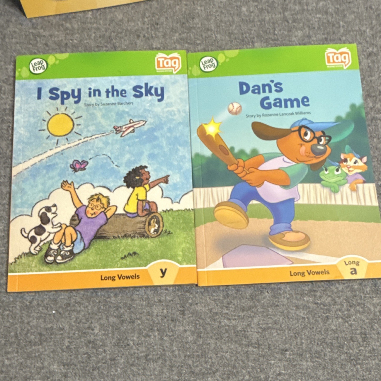 8 LeapFrog Tag Reading Books Lot Toy Story Phonics Ages 4-8