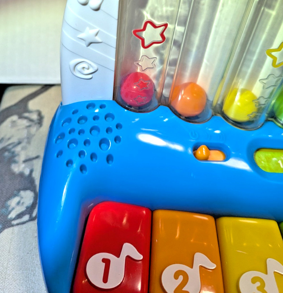 Leapfrog Poppin’ Play Piano Learning Toy Music Numbers Colors Motor Skills WORKS