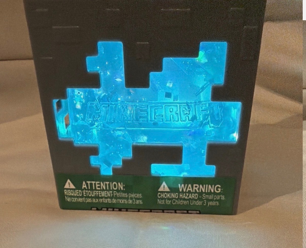 NEW Minecraft Teal Jelly Cube SQUISHY TOY RARE Viral Tiktok Squishy Like Needoh