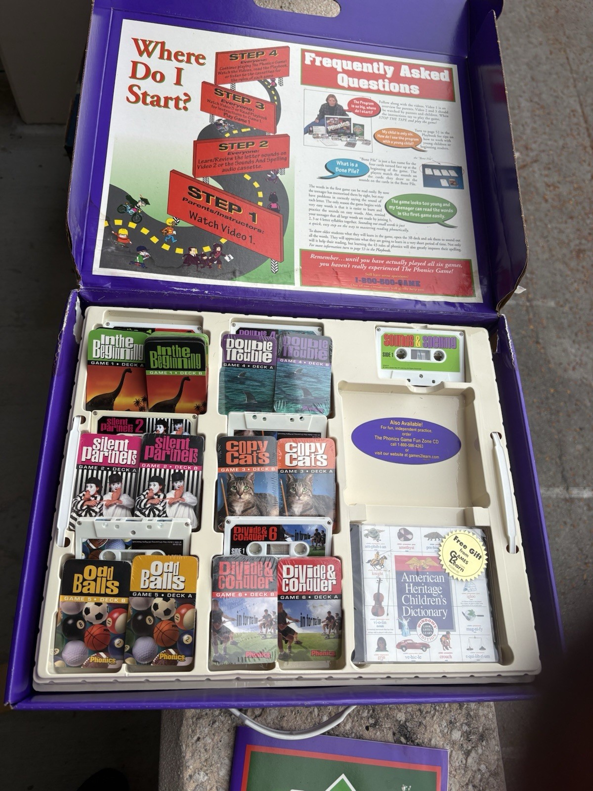 The Phonics Game A Better Way of Learning (Vintage, 1998) Complete