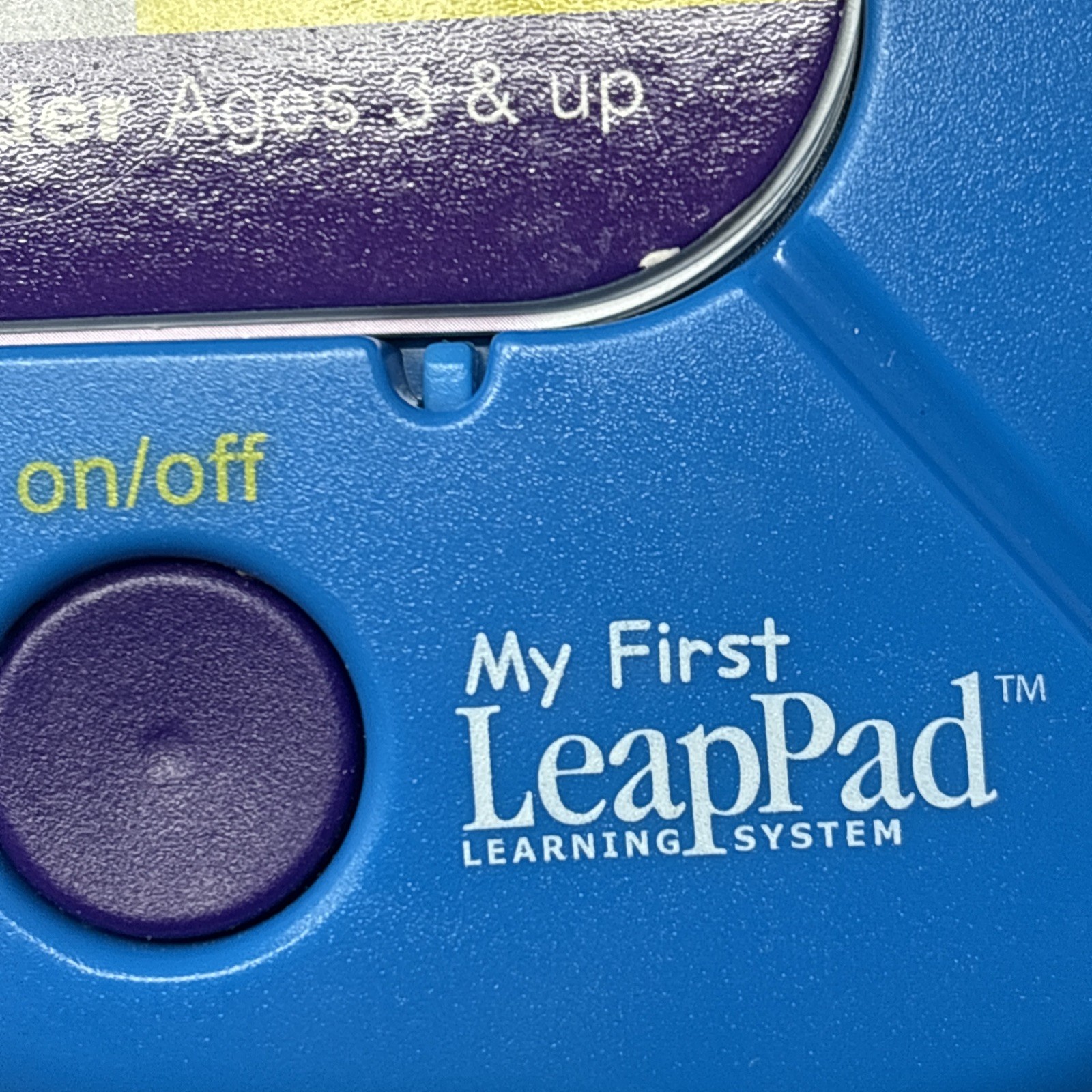 VTG My First LeapPad System Bundle, Backpack, 7 Books & 6 Cartridges Lot Tested