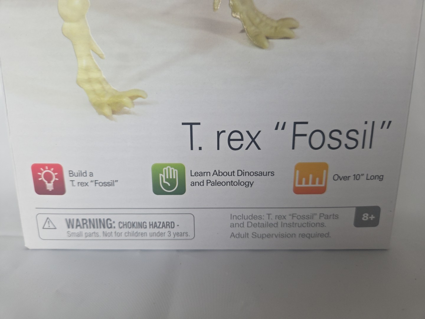 NEW! T Rex (Dinosaur) Fossil Model by Smithsonian, A STEM Toy