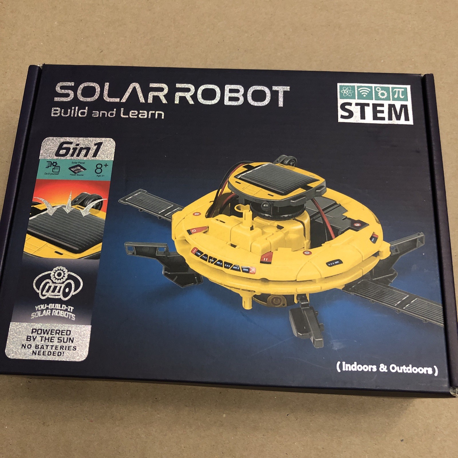 Gifts for 8 9 10 11 12 13 Year Old Boys STEM Solar Robot Building Science