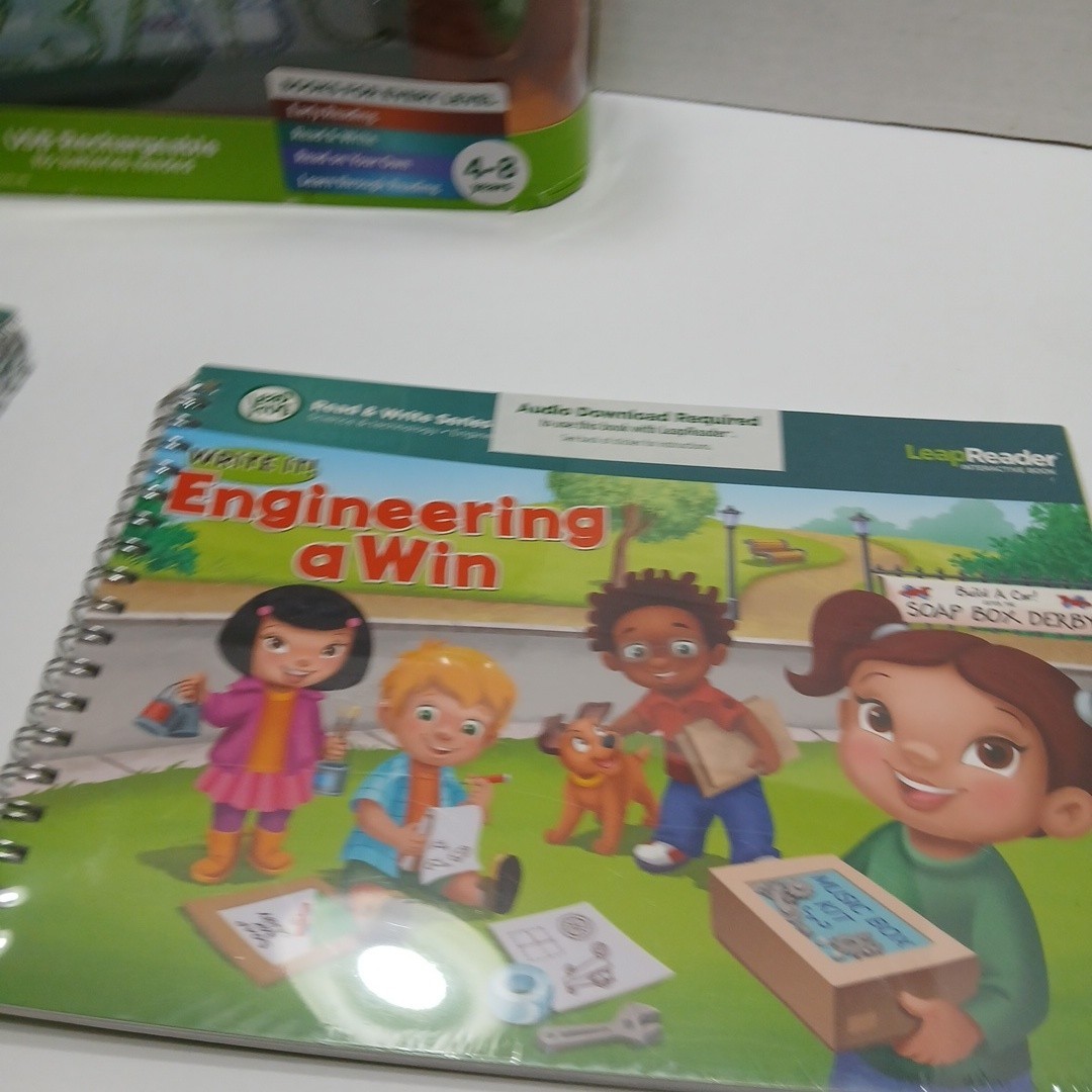 LeapFrog LeapReader Learn-to-Read Ages 4-8 2 Exyra New Sealed Books