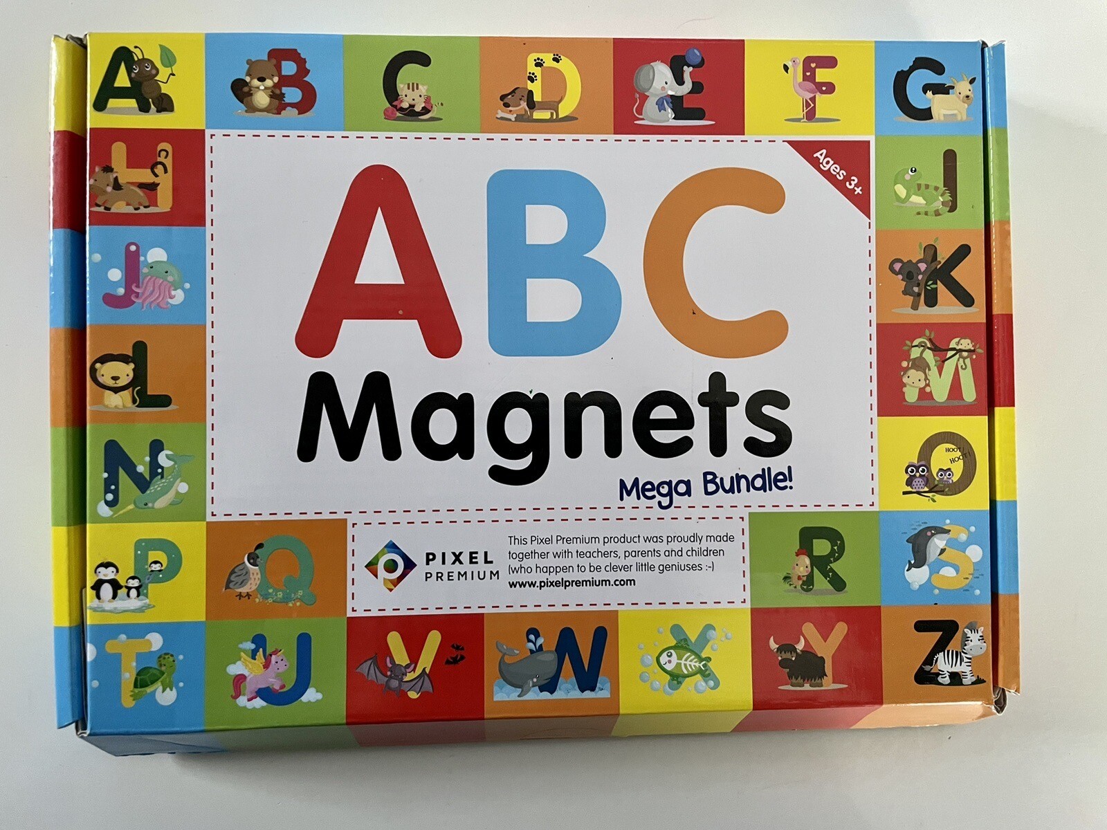 65 Pieces Magnetic Alphabet Letters And Board By Pixel Premium