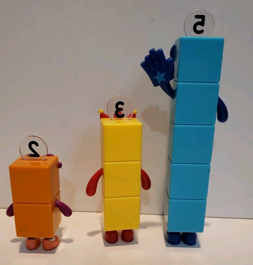 Hand 2 Mind Number Blocks # 2 #3 #5 Orange Yellow Blue