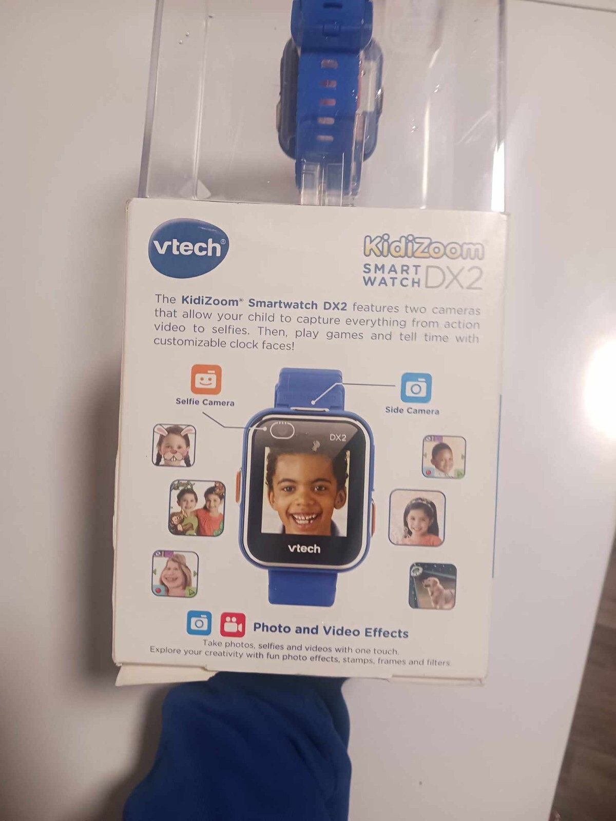VTech 80-193808 Kidizoom Smartwatch DX2 Smart Watch – Blue