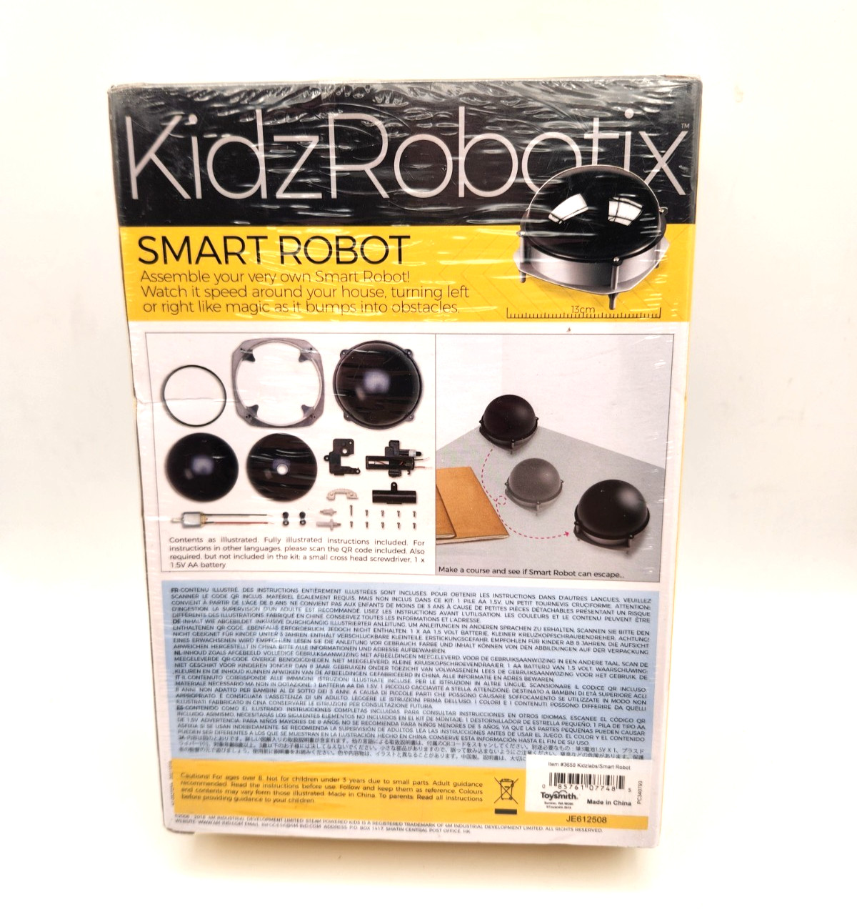 KidzRobotix Smart Robot 4M STEAM Powered Kids Toy Smith New in Shrink Wrap