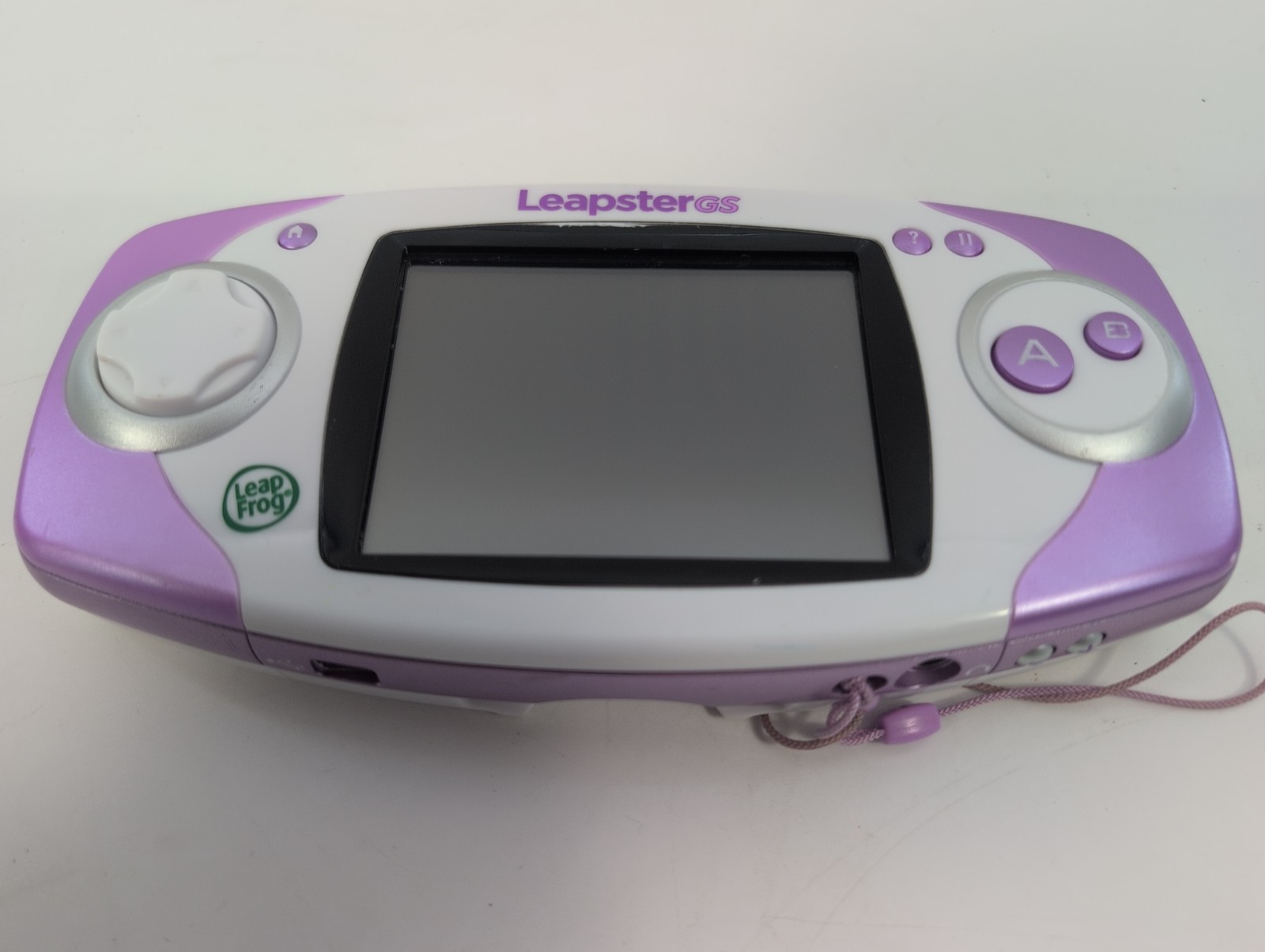 Leapfrog Leapster GS Purple Game Console & Camera Tested & Working