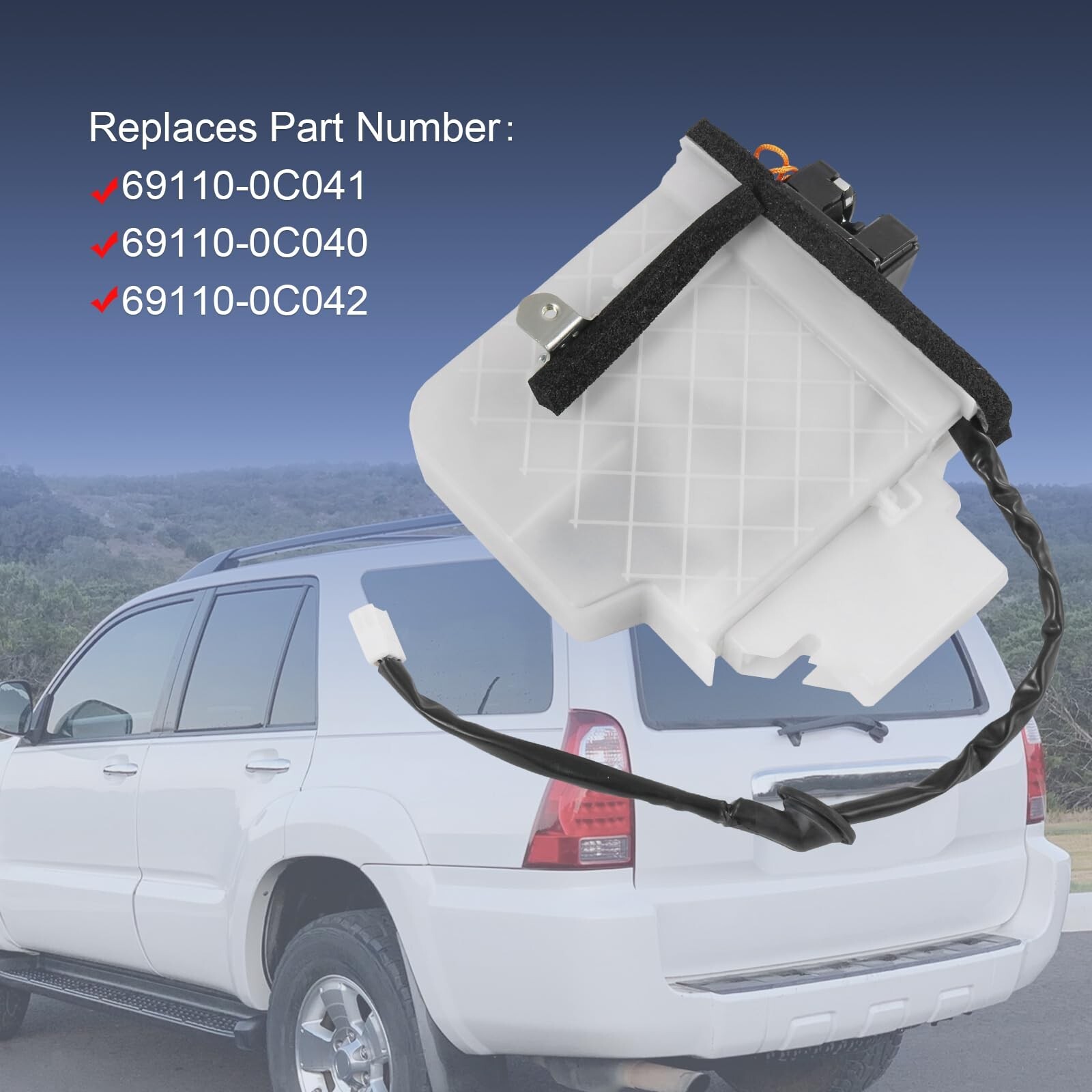 Rear Gate Hatch Latch Tailgate Lock Actuator Motor Compatible with 2008-2021 …