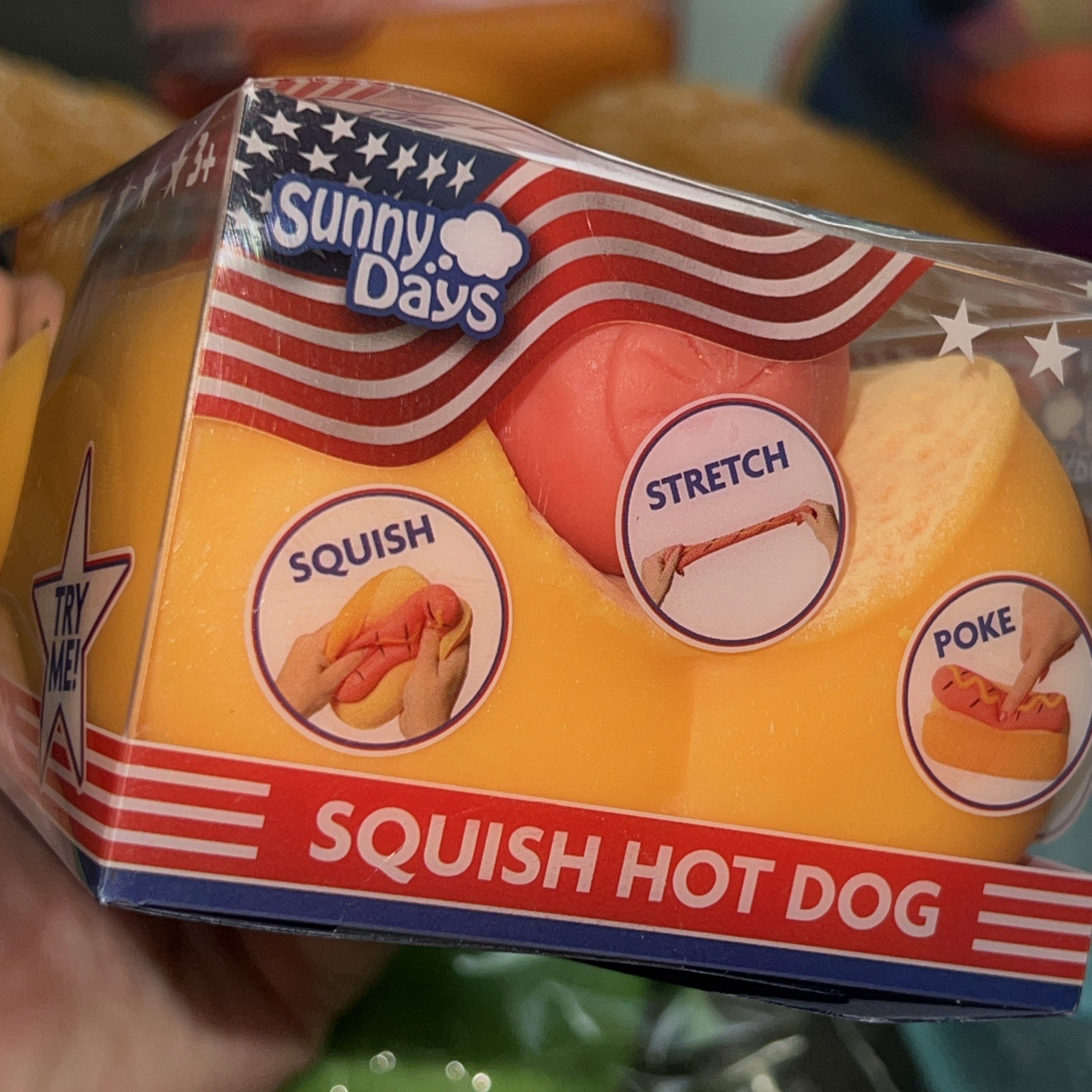Sunny Days Squeezy Lot Of 14 Ice Cream Hot Dog Pineapple Popsicle Corn Duck New.