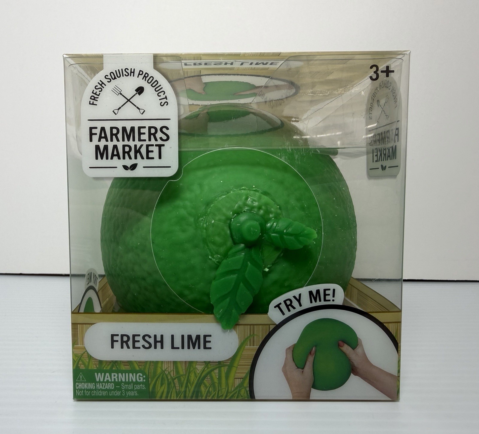 Sunny Days Jumbo Squeezy Fresh Lime Green Squishy Toy Stress Relief Sensory Fun