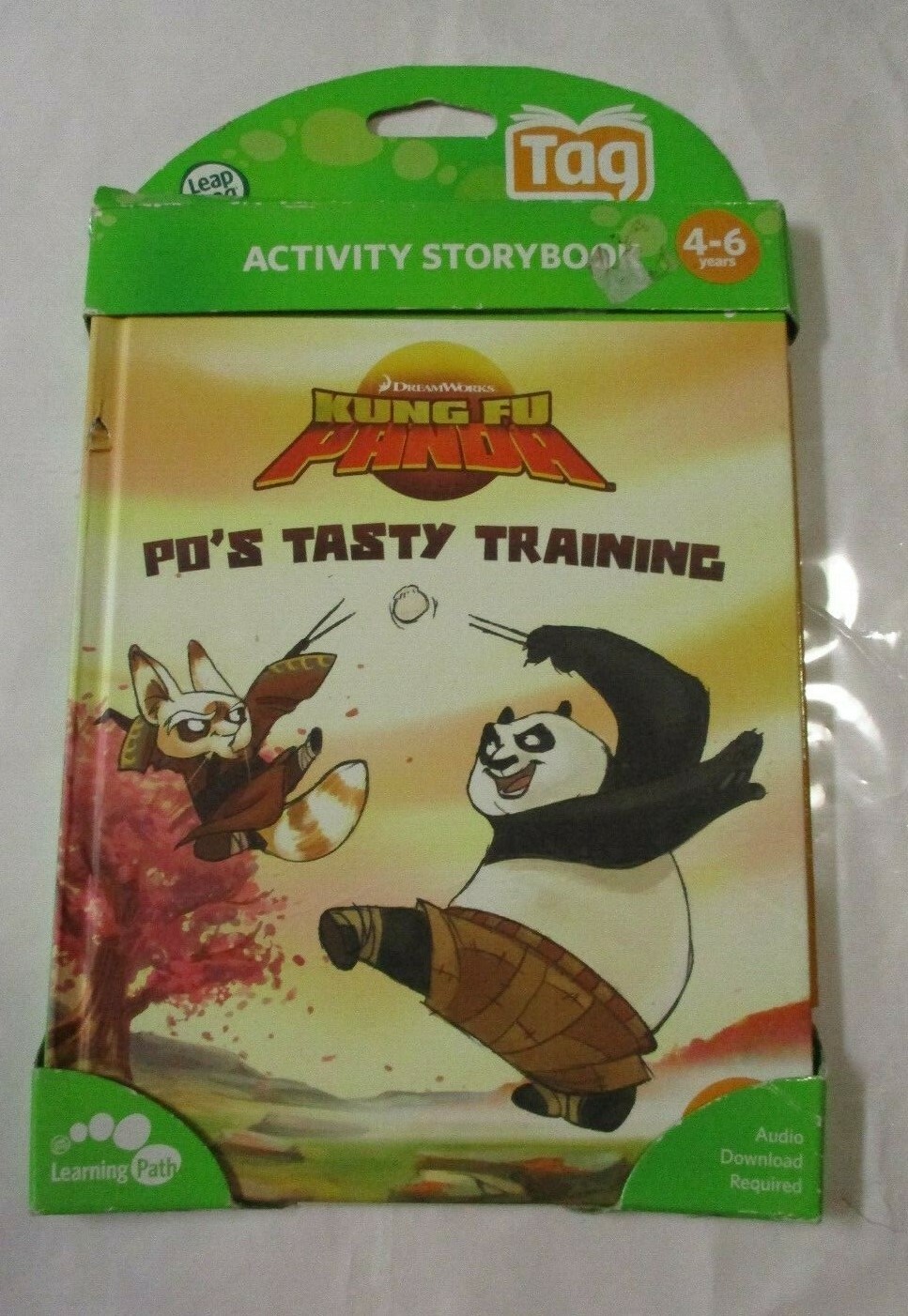 LeapFrog Activity Storybook (4-6 Years) Kung Fu Panda Po’s Tasty Training.