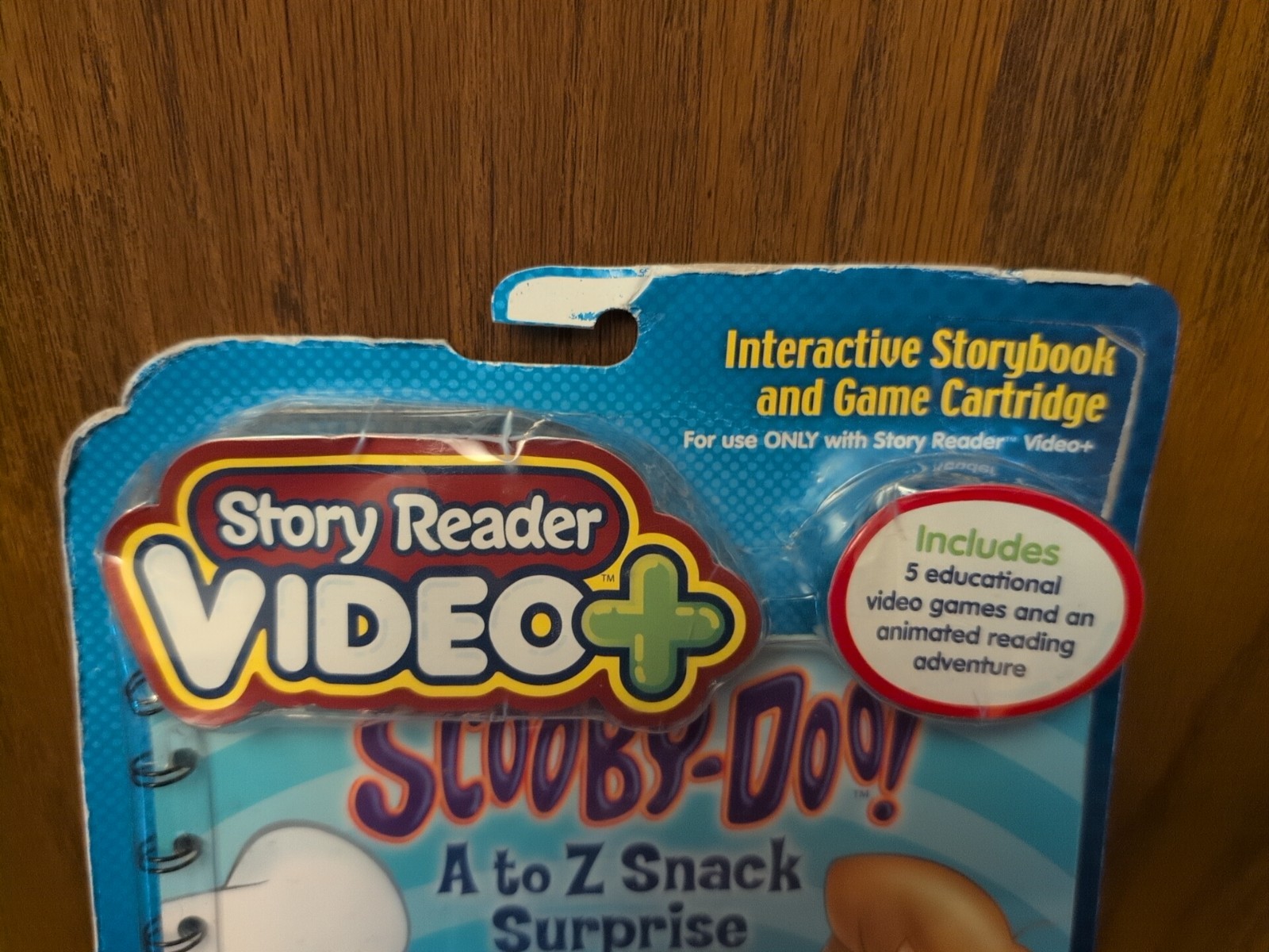 Story Reader Video+ SCOOBY-DOO A to Z Snack Surprise Interactive Storybook NEW!