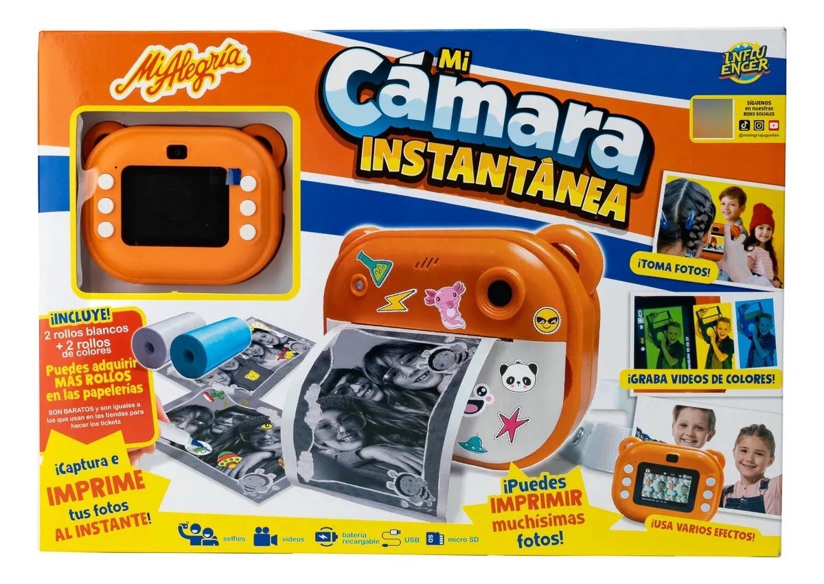 Mexican Toy Mi Camara Instantanea Instant Camera Toy For Kids Made In Mexico