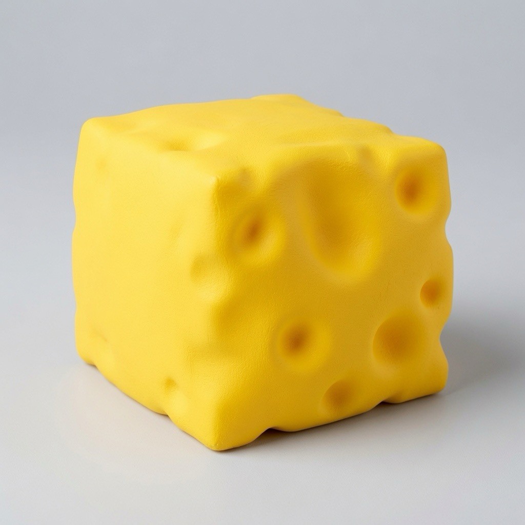 RMS Crazy Fun SmushMart Cheese Squishy Squeezy Stretch Sensory Toy TIK TOK VIRAL