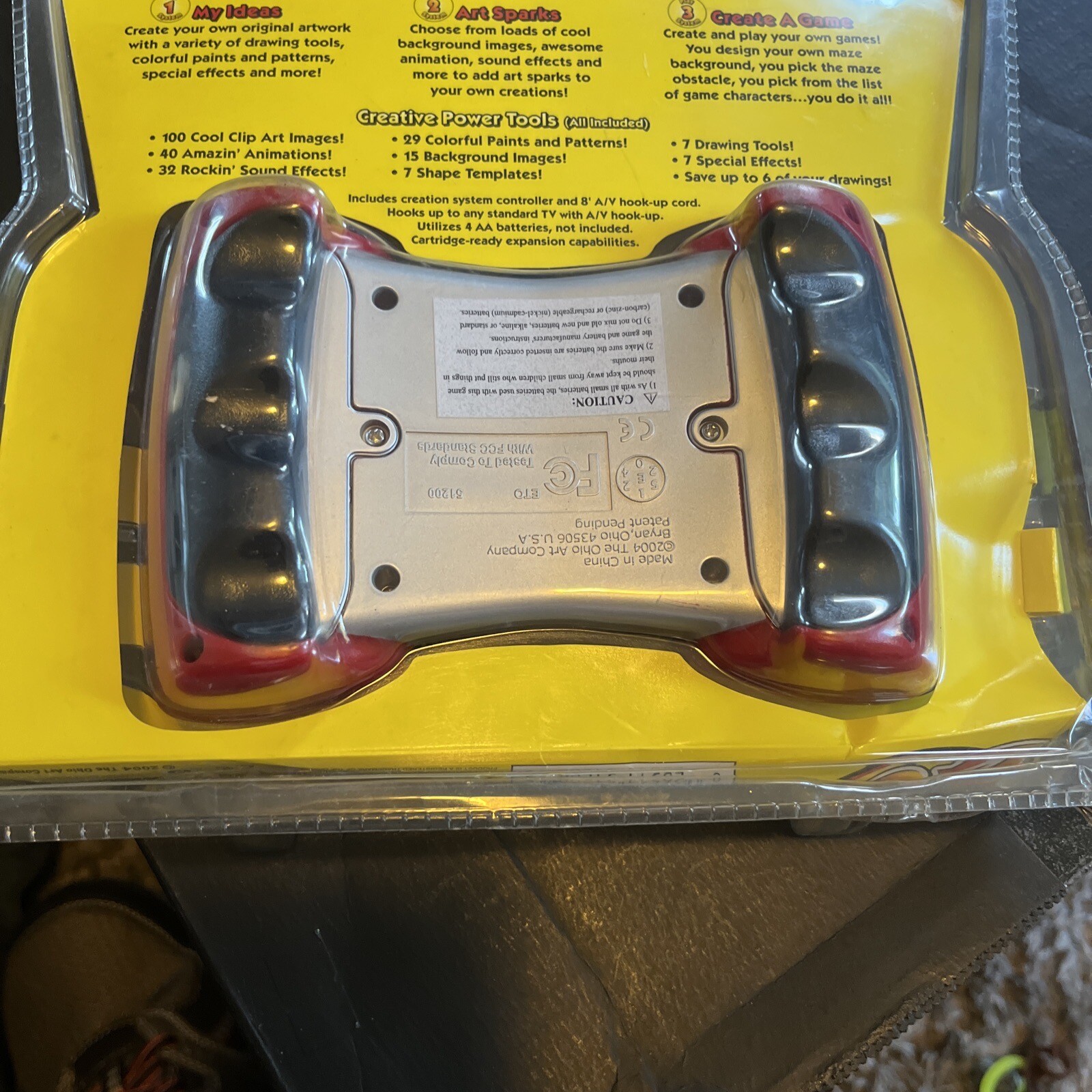 ETO Etch A Sketch Plug ‘N Play Drawing System TV Hook Up New In Box