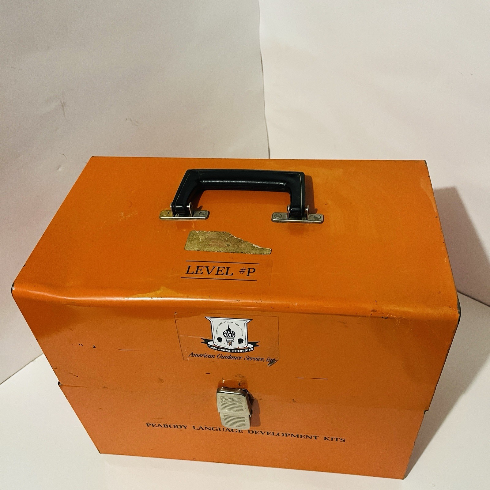 Peabody Language Development Kit 1968 AGS Cards Clips Case Level P