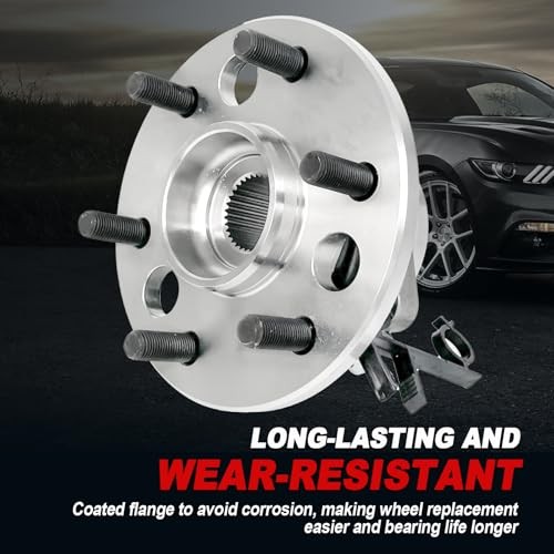 Pair 515024 Front Wheel Bearing Hub Assembly Compatible with Cadillac Escalade